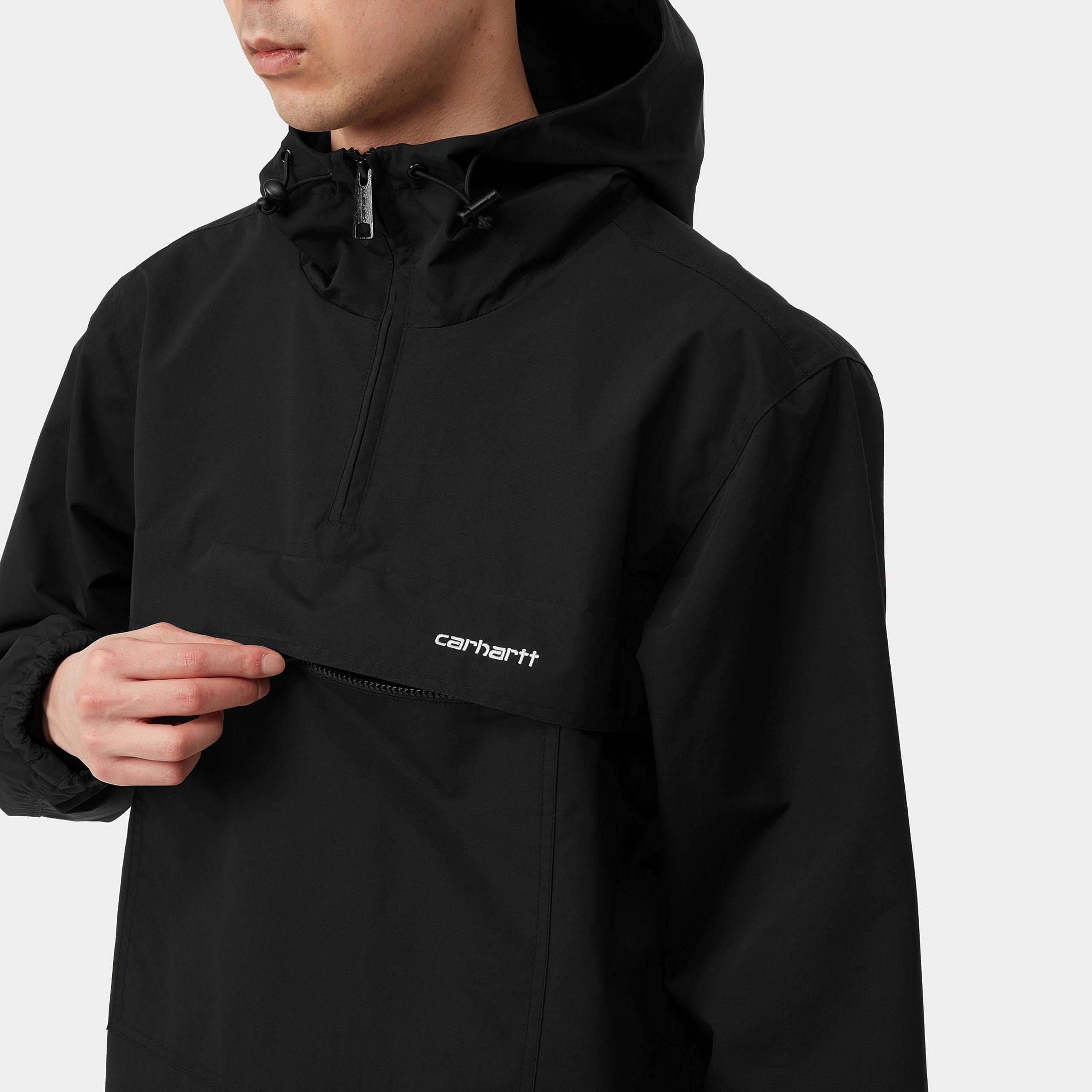 Carhartt Work in Progress Carhartt WIP Windbreaker Pullover (Summer) - Black