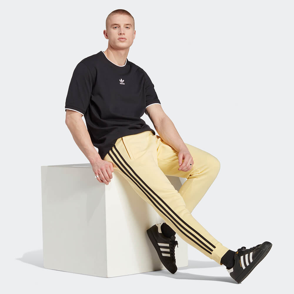 Adidas Classics 3-Stripes Jogger - Yellow / Black