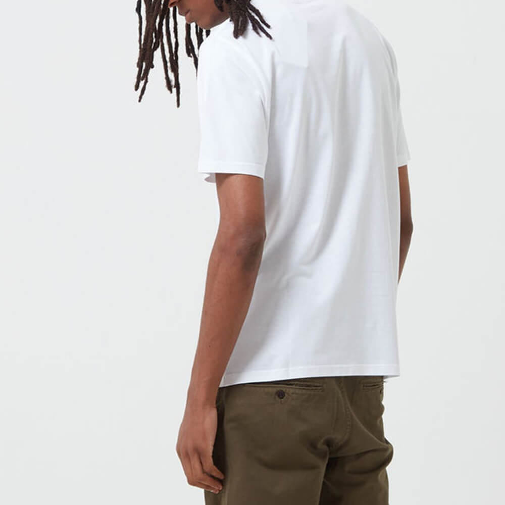 Carhartt Work in Progress Carhartt WIP S/S Script T-Shirt - White / Lime