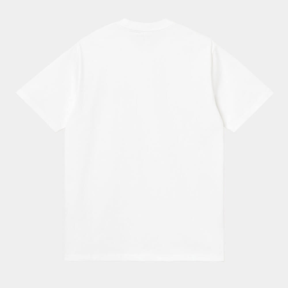 Carhartt Work in Progress Carhartt WIP S/S University Script T-Shirt - White / Black