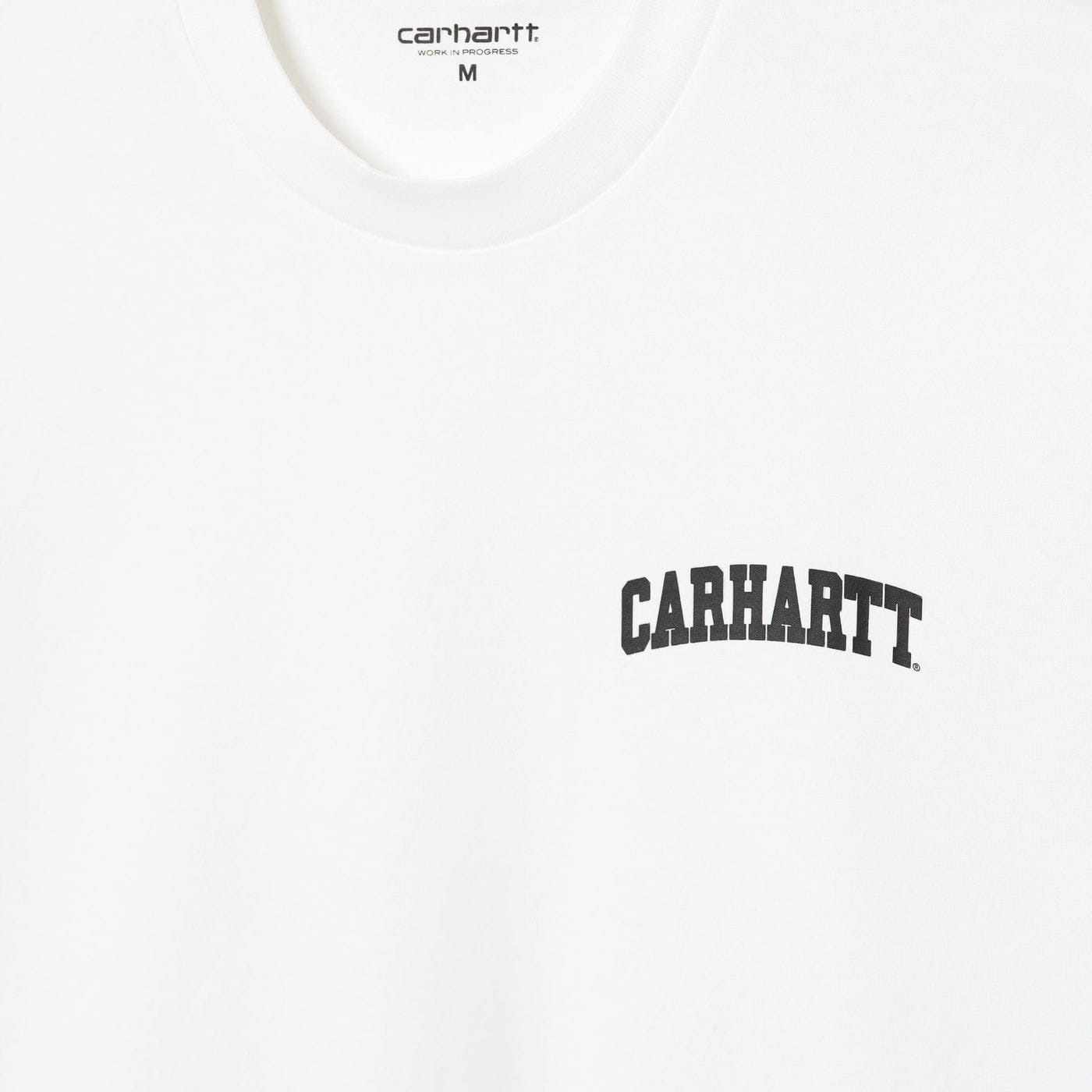 Carhartt Work in Progress Carhartt WIP S/S University Script T-Shirt - White / Black