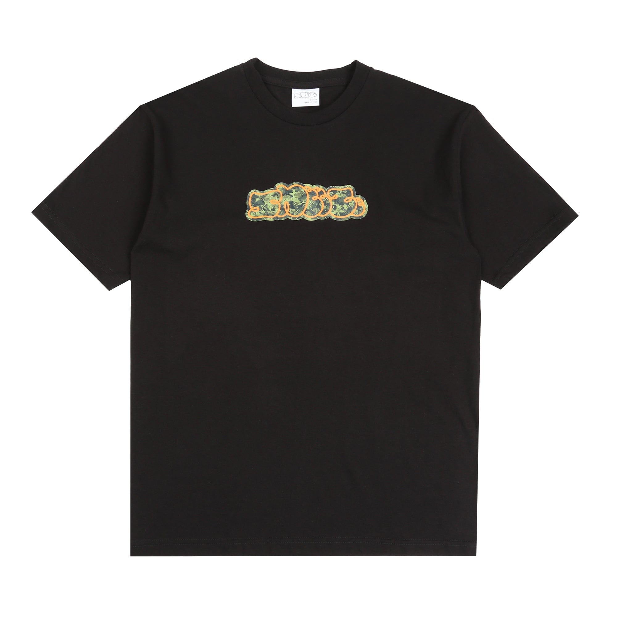 Sneeze Camo Logo T-Shirt - Black