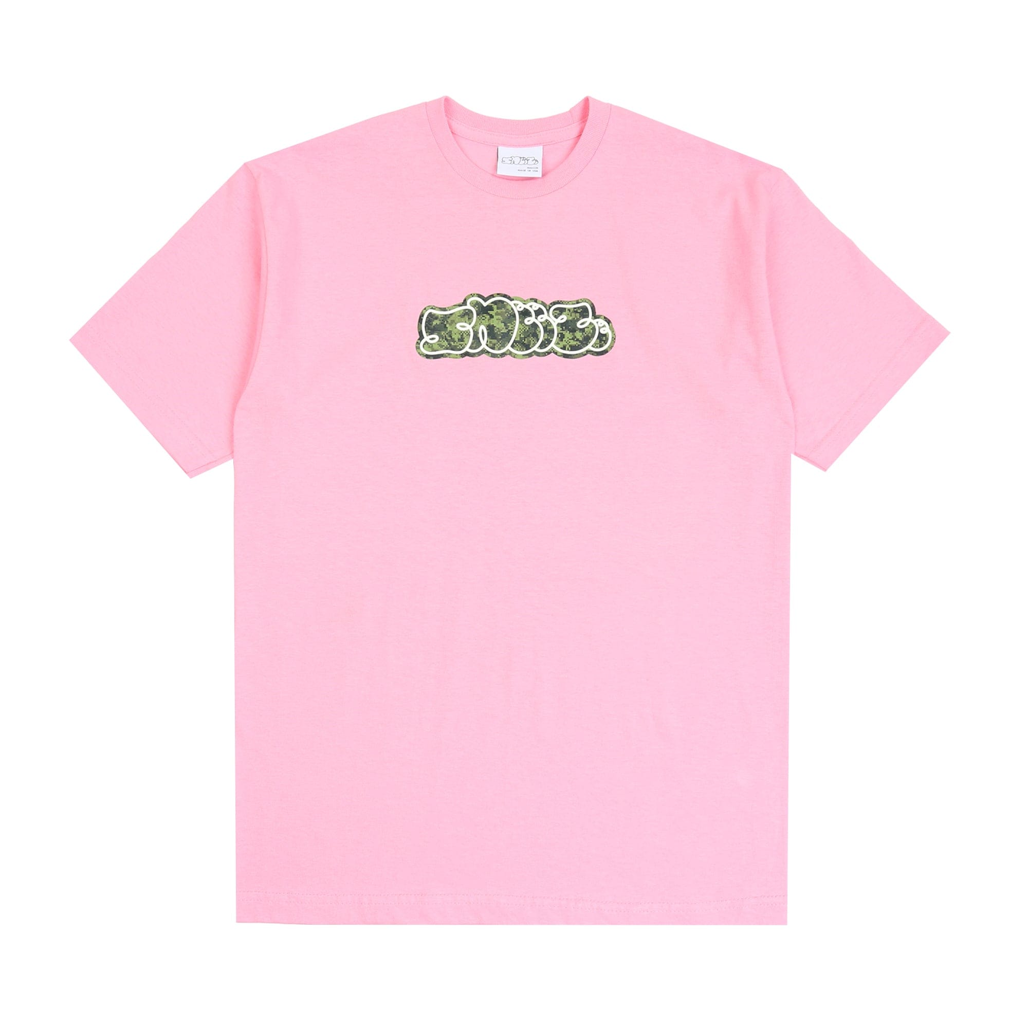Sneeze Camo Logo T-Shirt - Pink
