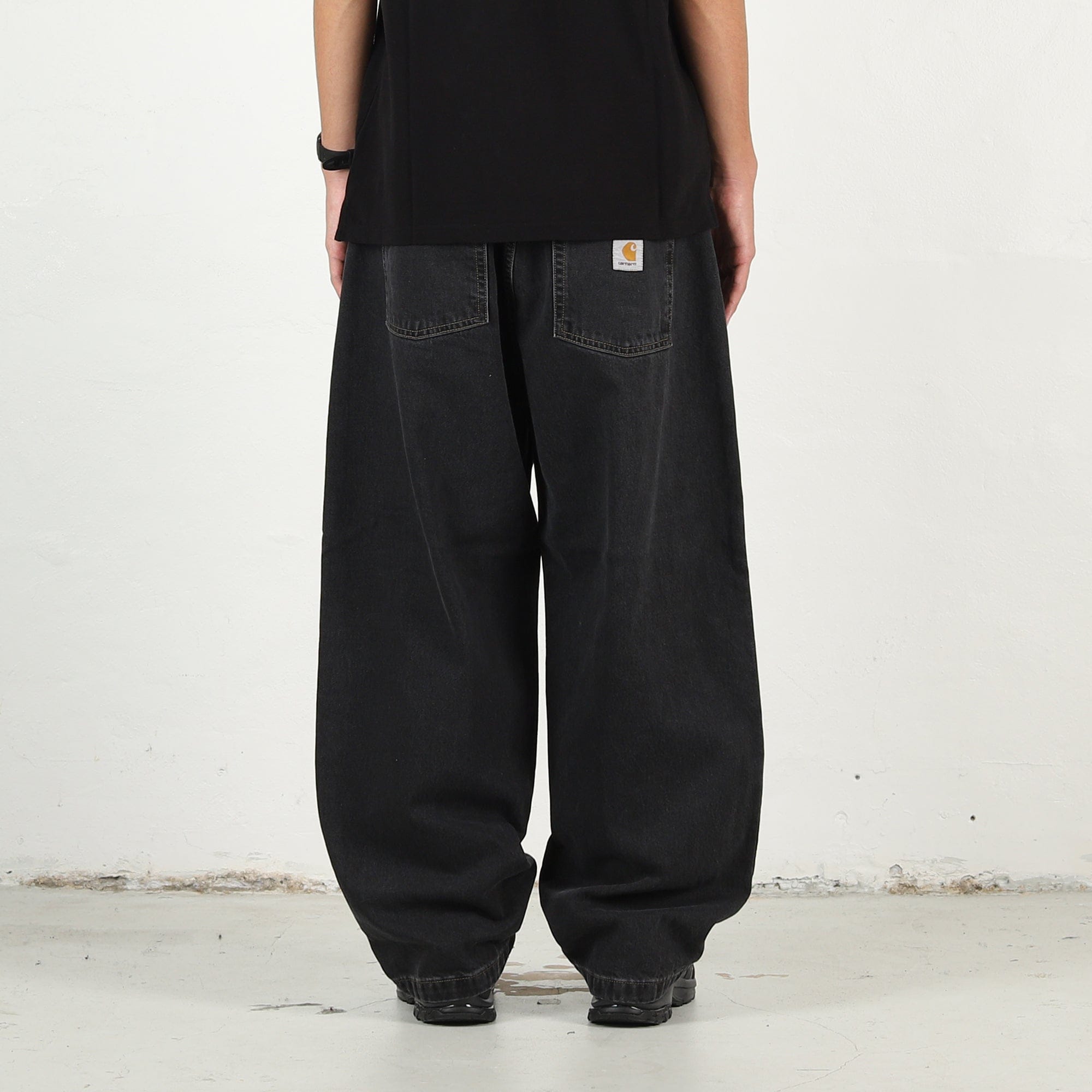 Carhartt WIP Brandon Pant - Black stone washed