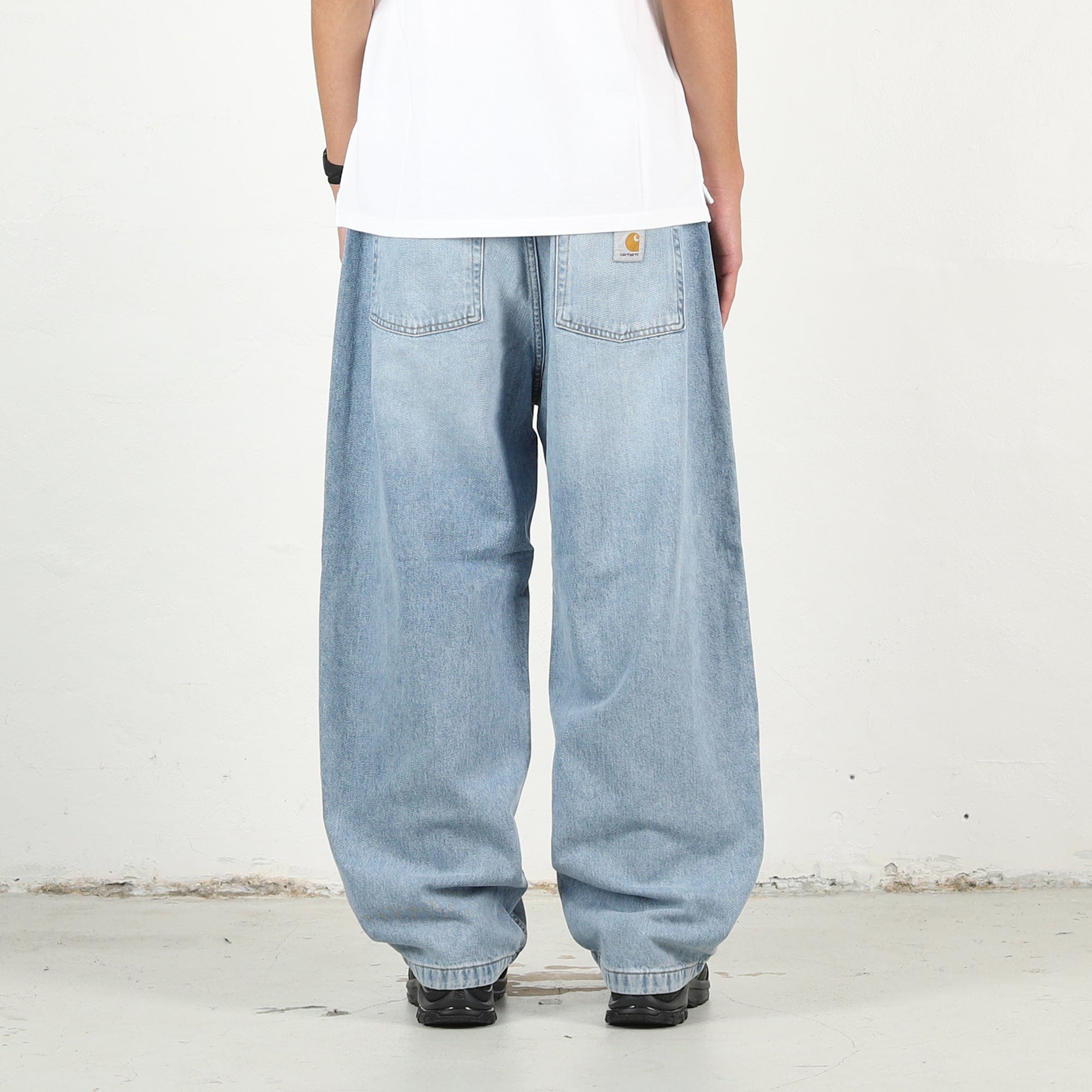 Carhartt WIP Brandon Pant - Blue heavy worn bleached