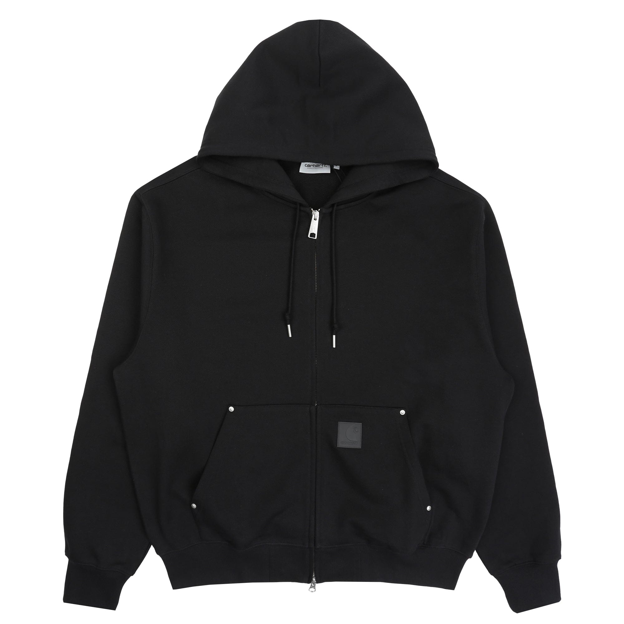 Carhartt WIP Hooded Eldon Sweat Jacket - Black