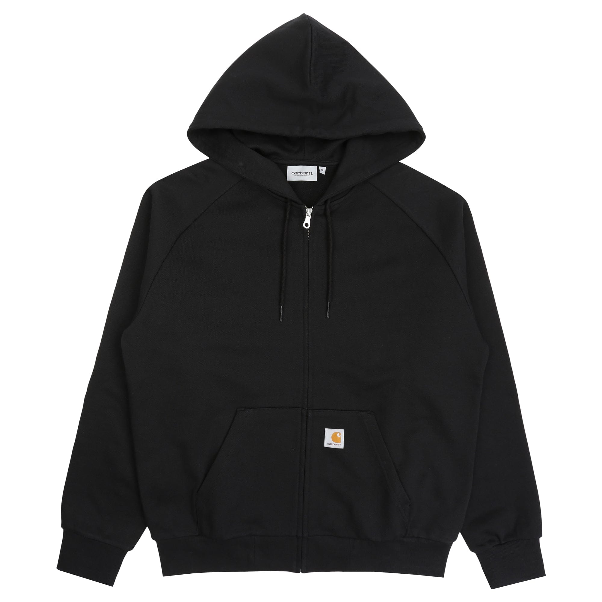 Carhartt WIP Hooded Square Label Jacket - Black