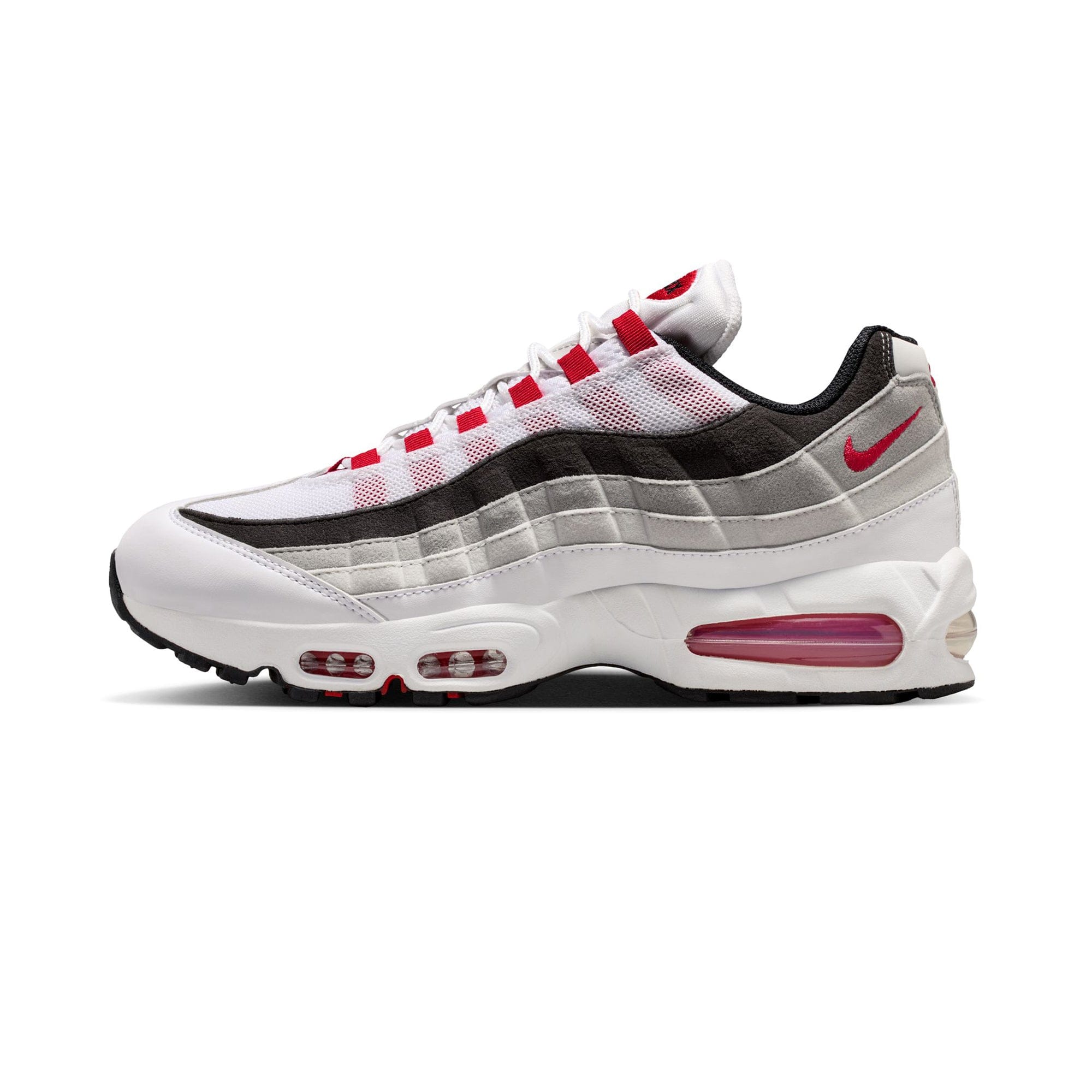 Nike Air Max 95 Big Bubble - White/Comet Red