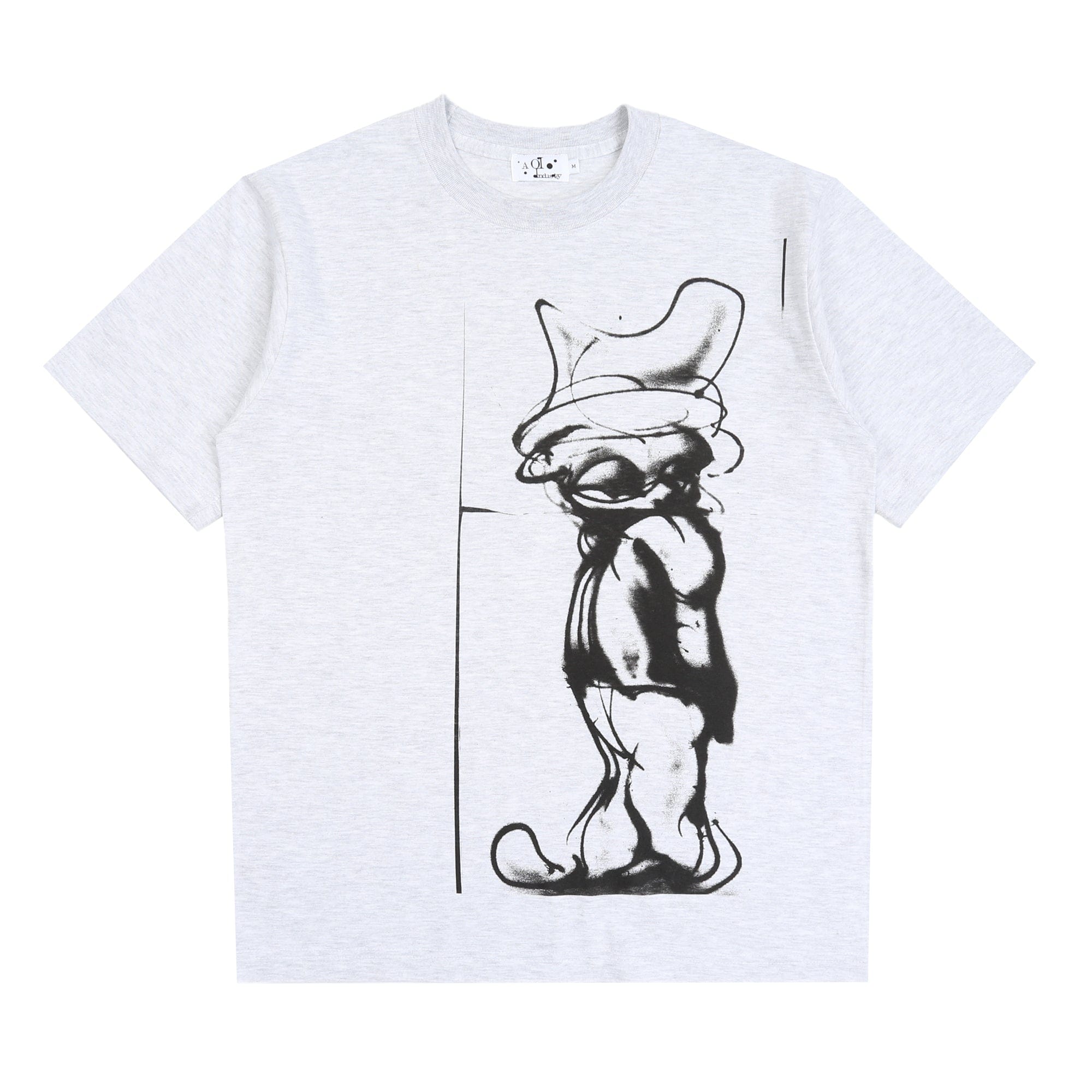 Aoi Industry Hukumen SS T-Shirt - Ash