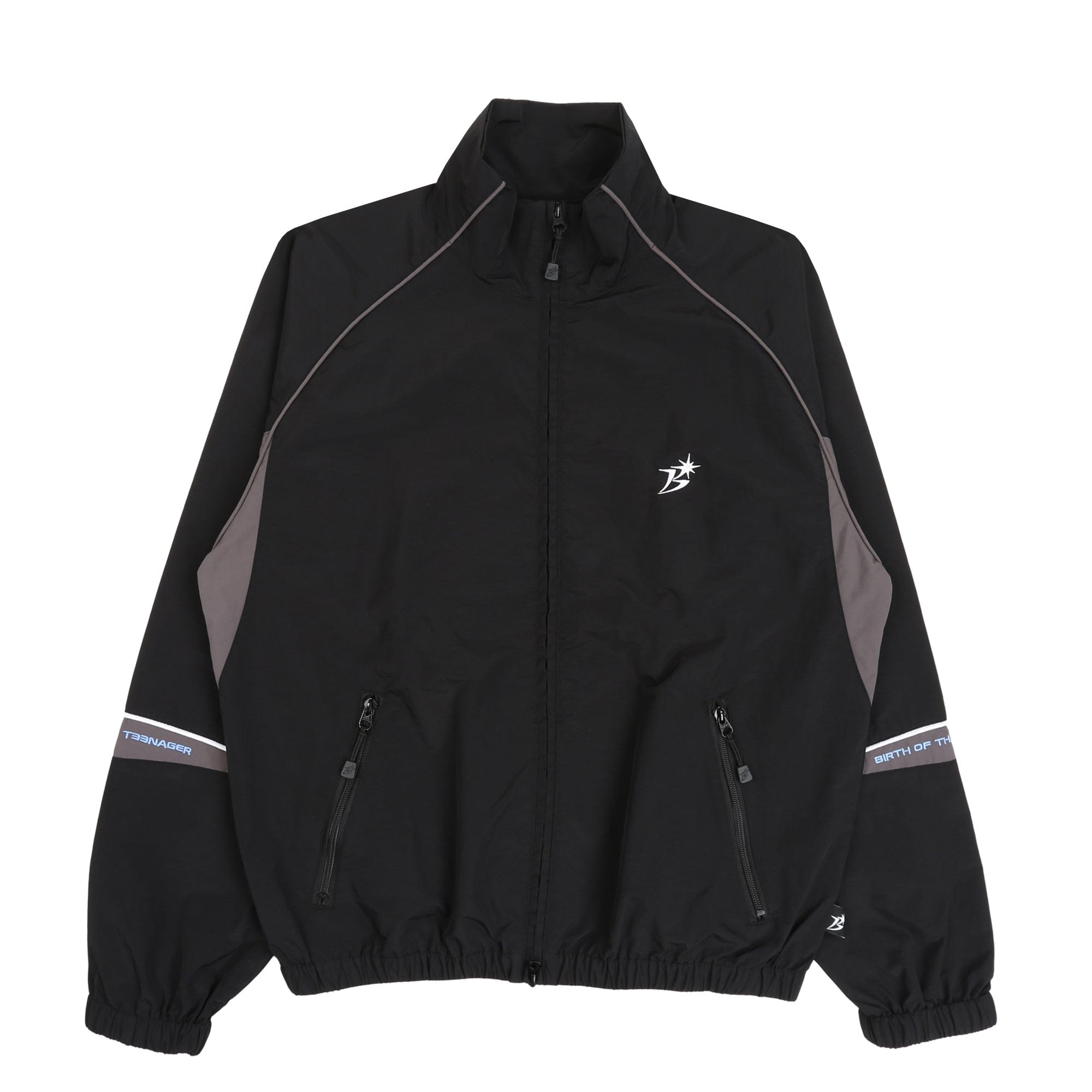 Bott Raglan Track Jacket - Black