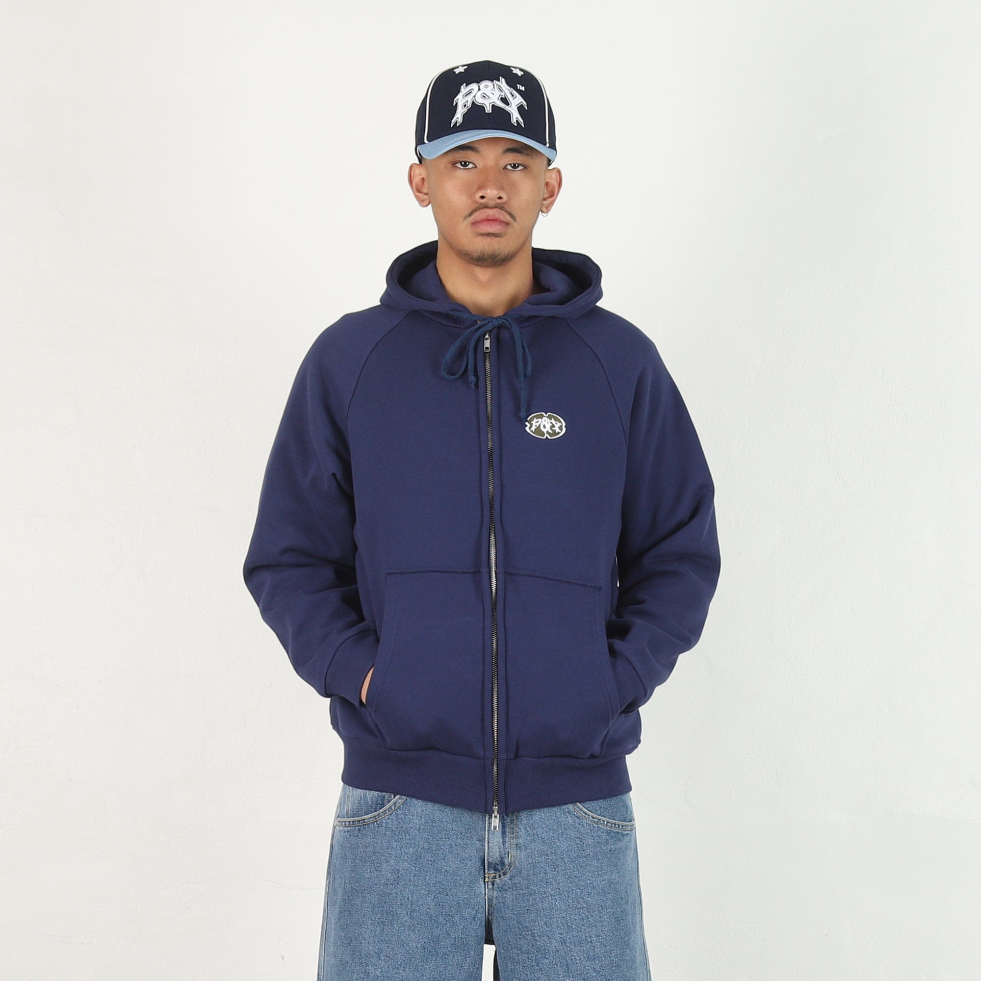 Punkandyo 60s Rgalan Hoodie - Navy