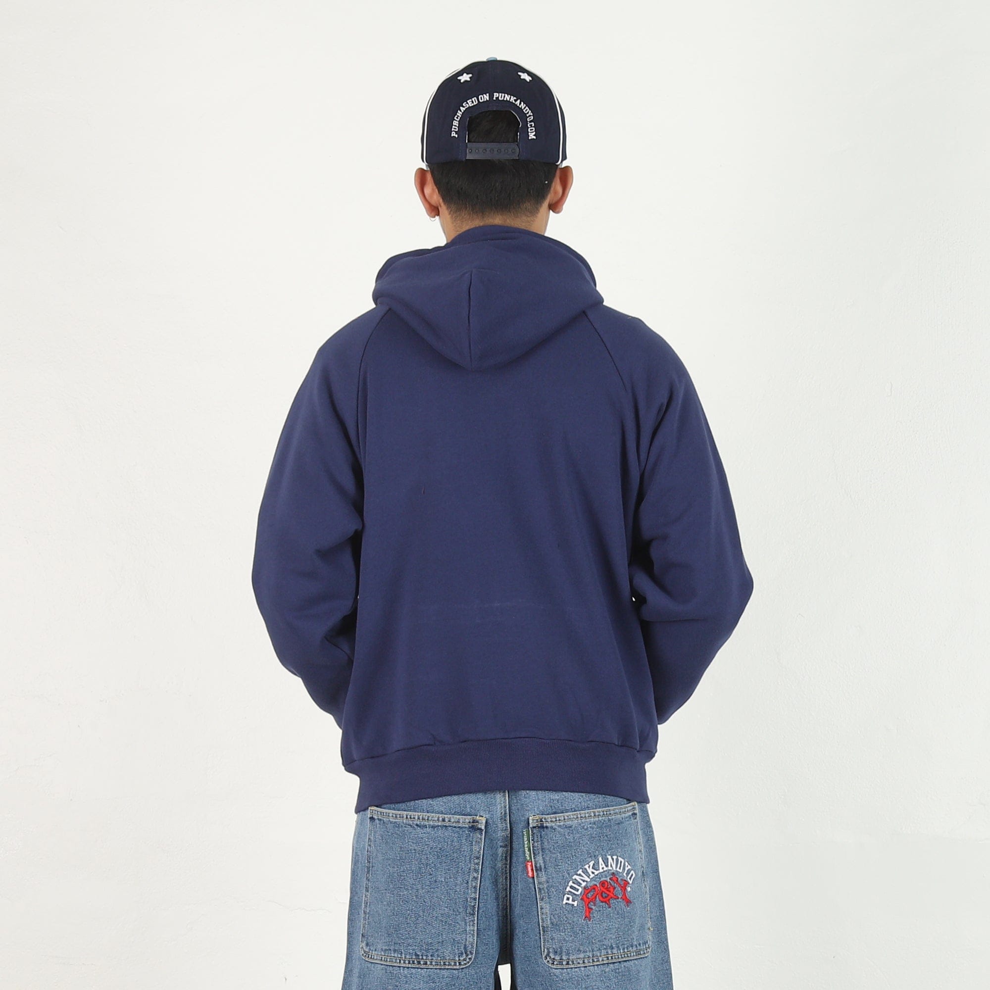 Punkandyo 60s Rgalan Hoodie - Navy