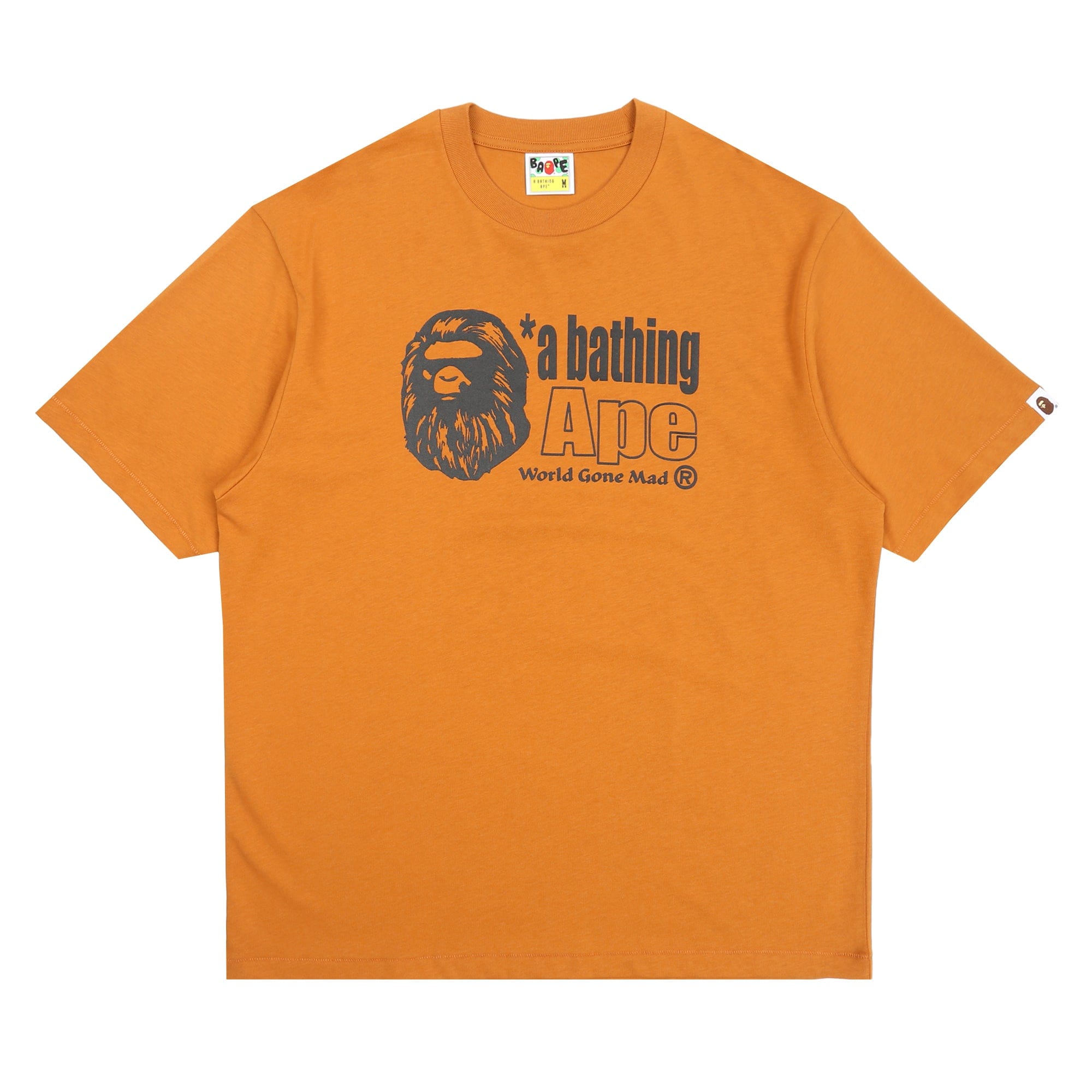 BAPE Ape Head Logo Relaxed T-Shirt - Brown