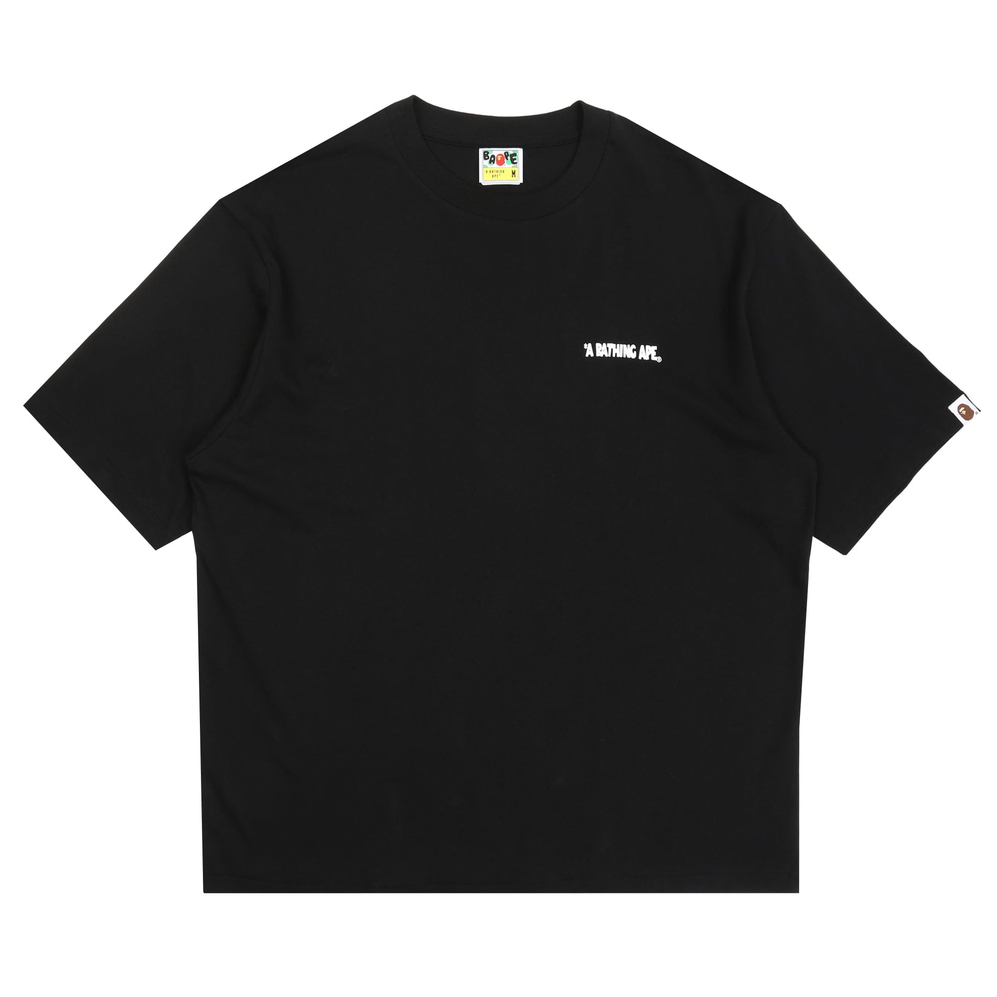 BAPE Shark Shijin Bathing Ape Logo T-Shirt - Black