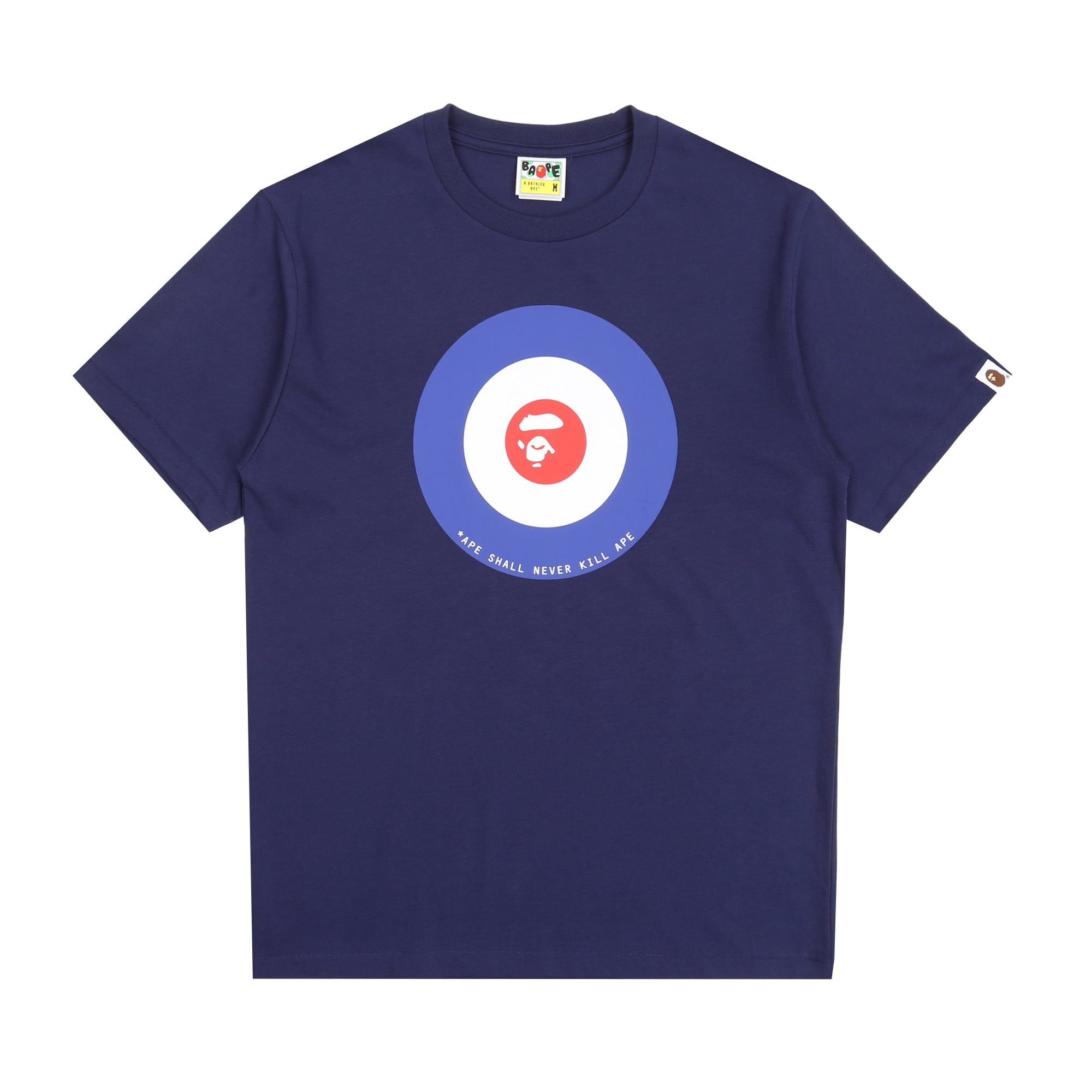 BAPE Ape Target T-Shirt - Navy
