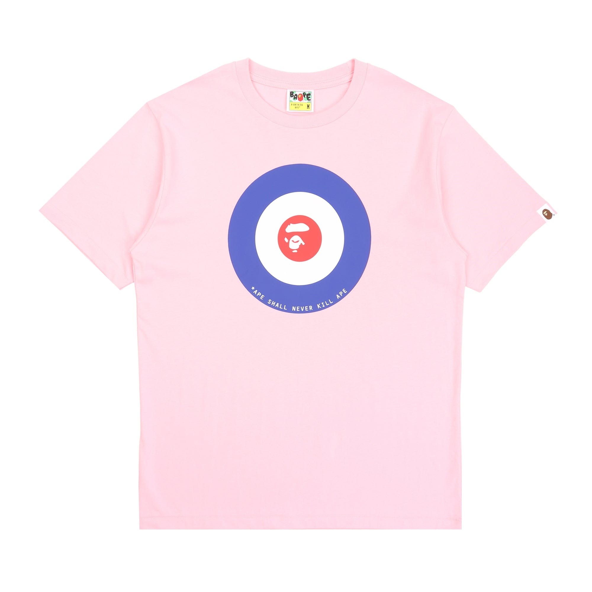 BAPE Ape Target T-Shirt - Pink
