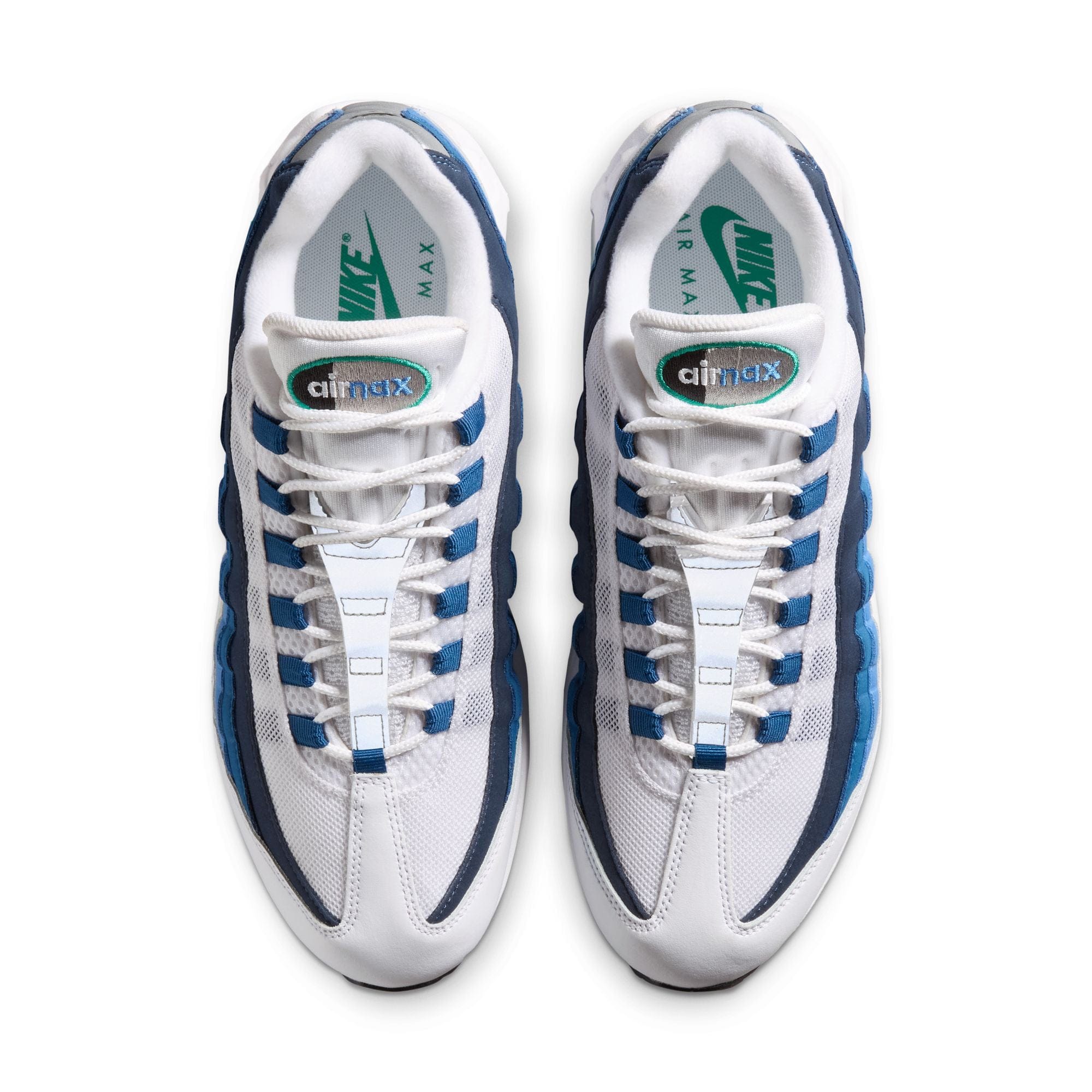 Nike Air Max 95 Big Bubble - White/Emerald Green