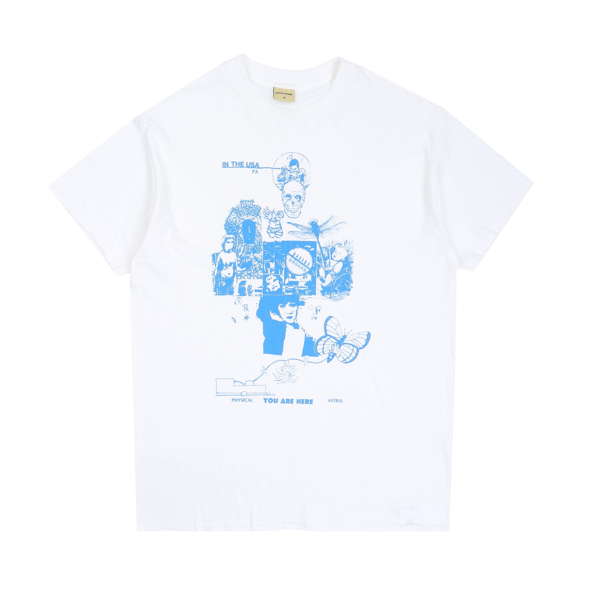 Fucking Awesome You Are Here T-Shirt - White