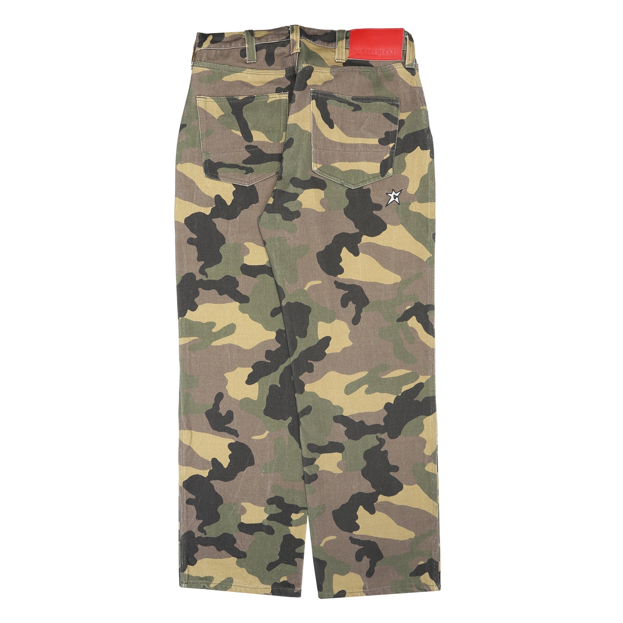 Carpet C-Star Denim Pants - Camo
