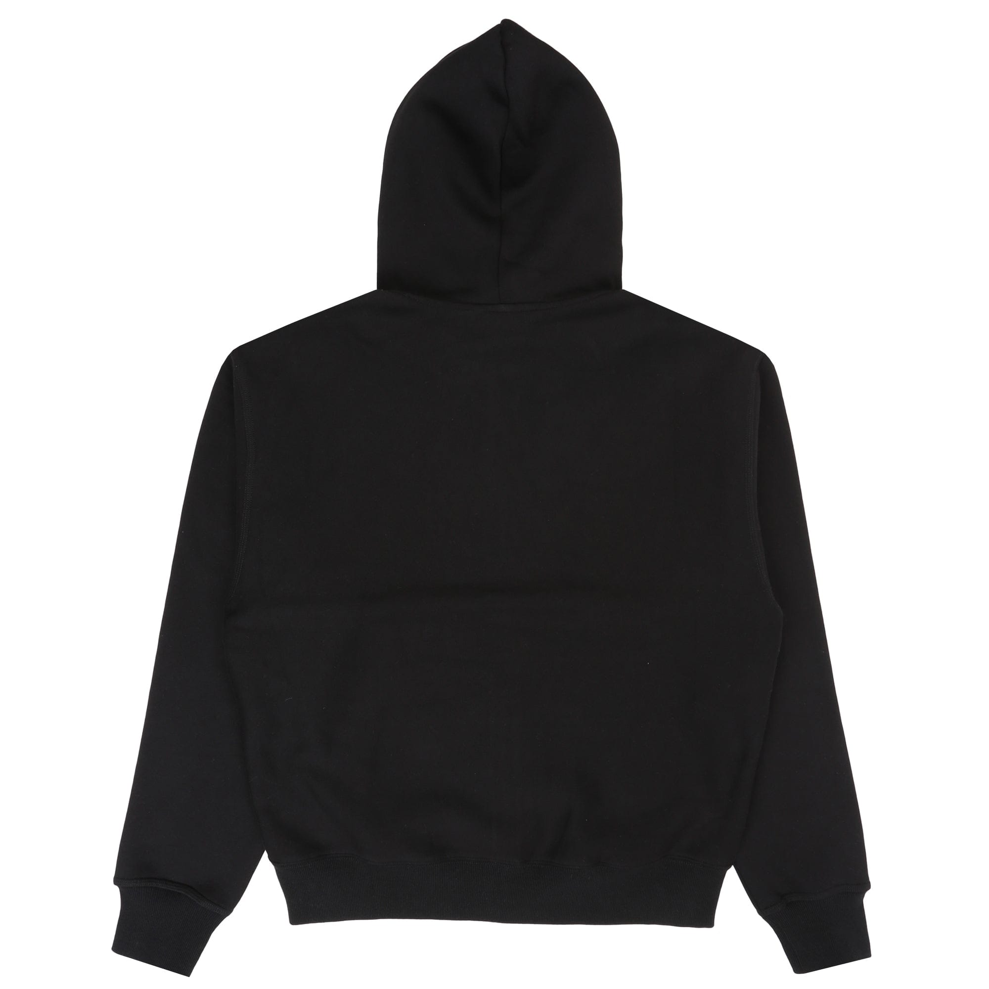 Death Rites Script Zip Hooded Sweater - Black