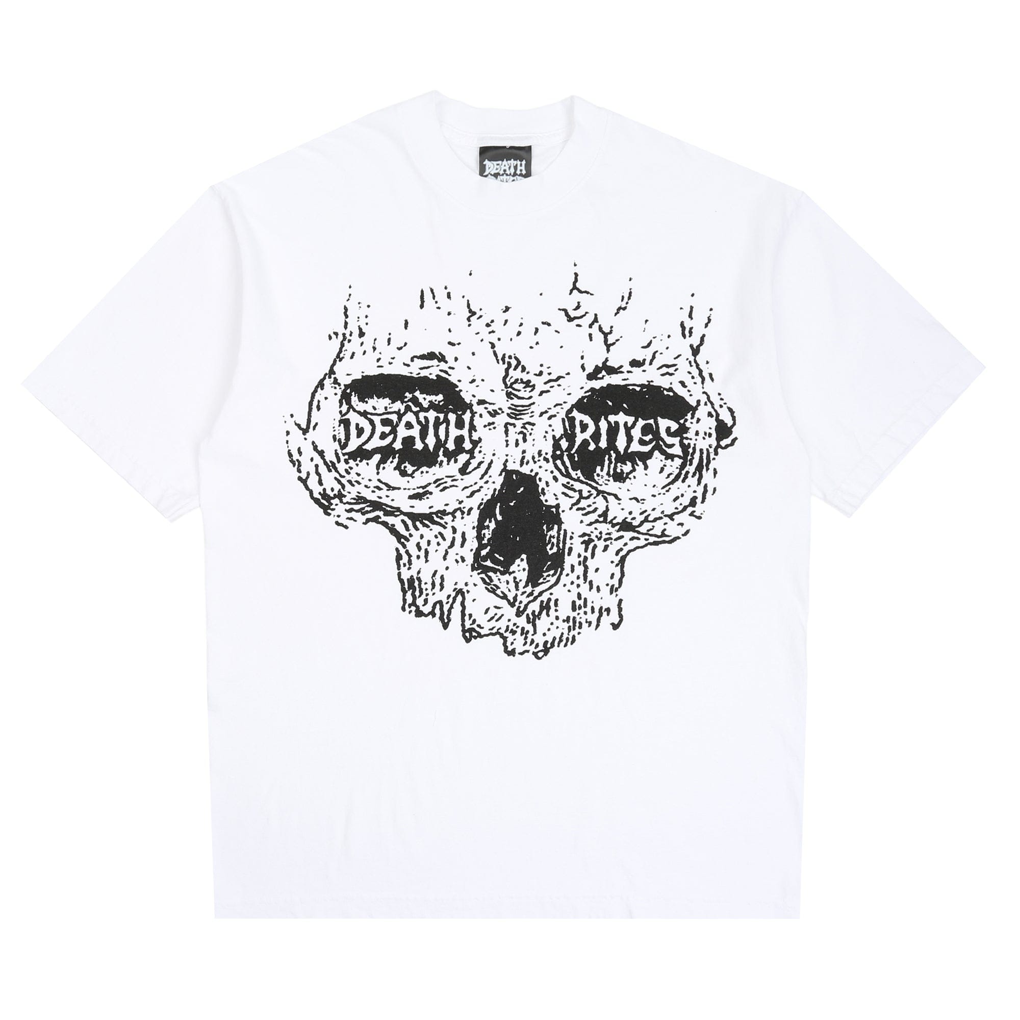 Death Rites Skullcrusher SS T-Shirt - White