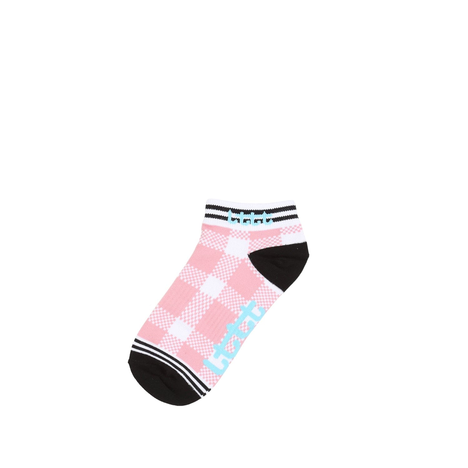 Lttt Shuffle Socks - Pink Check