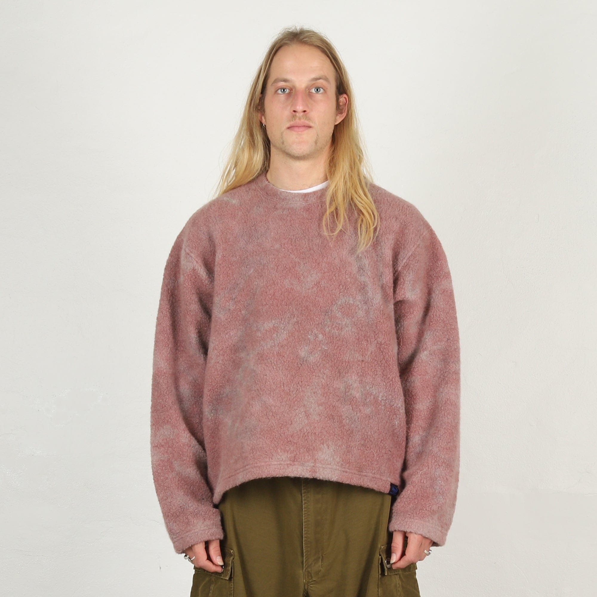 Online Ceramics Recycled Wool Pullover - Foggy Rose