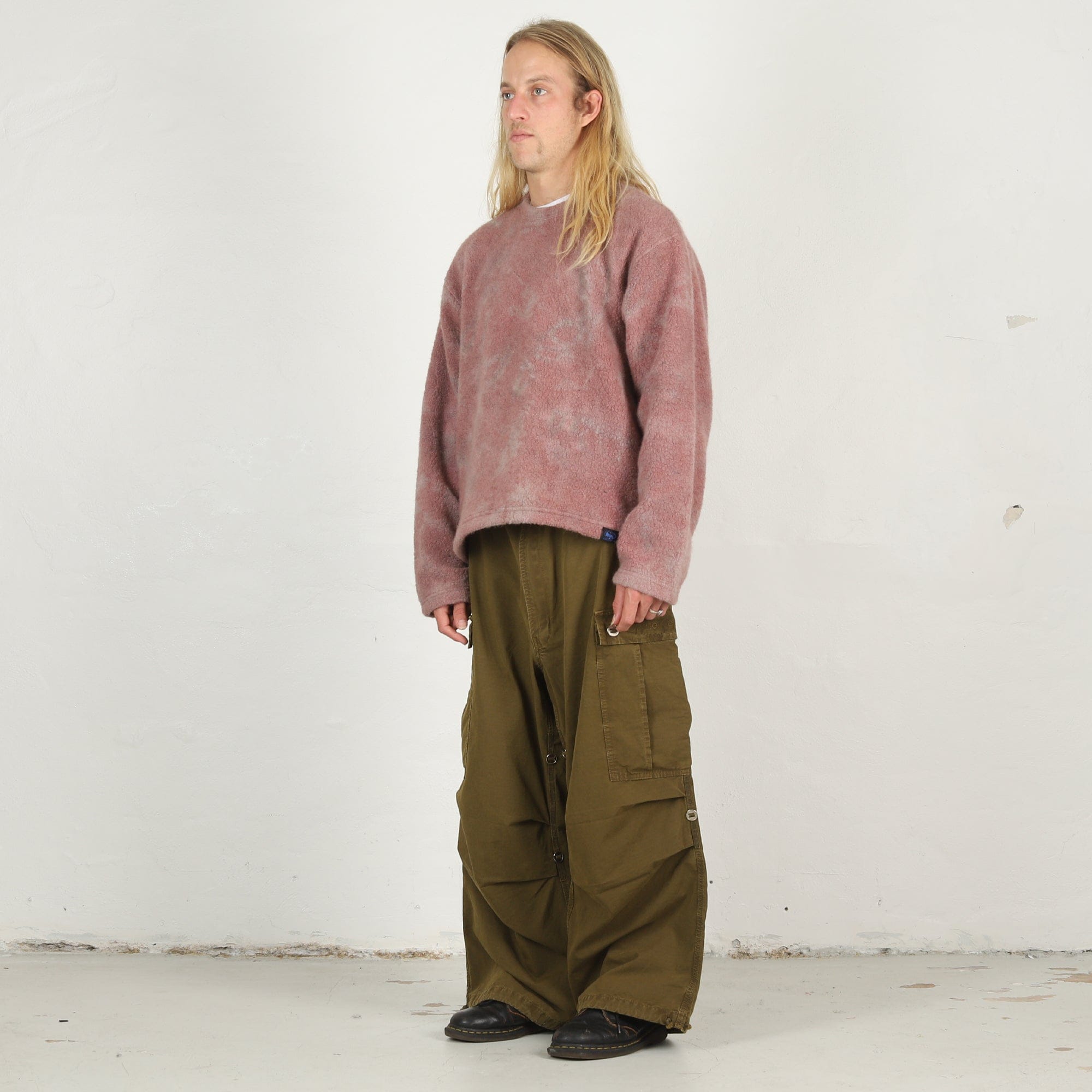 Online Ceramics Recycled Wool Pullover - Foggy Rose
