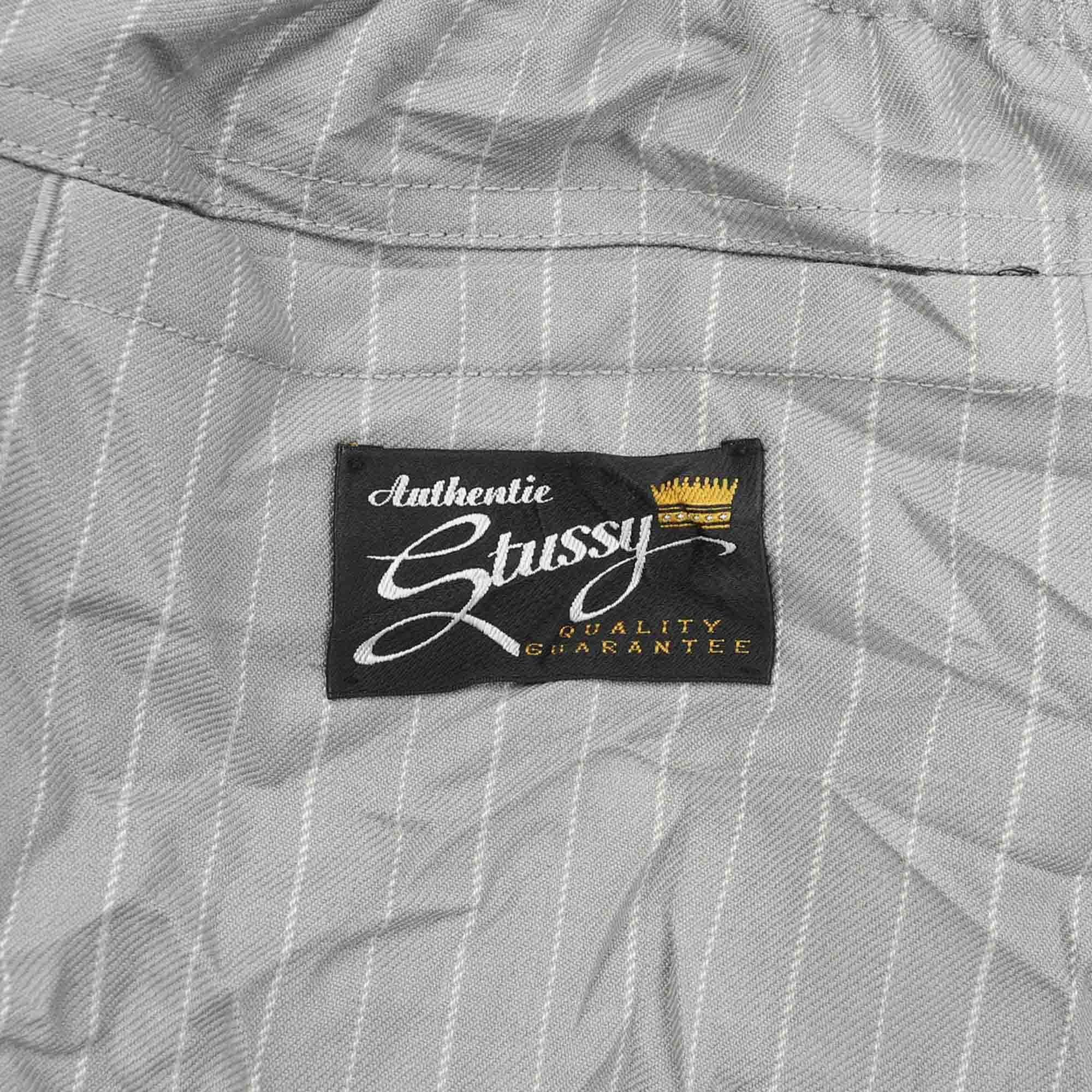 Stussy BEACH PANT WRINKLED STRIPE