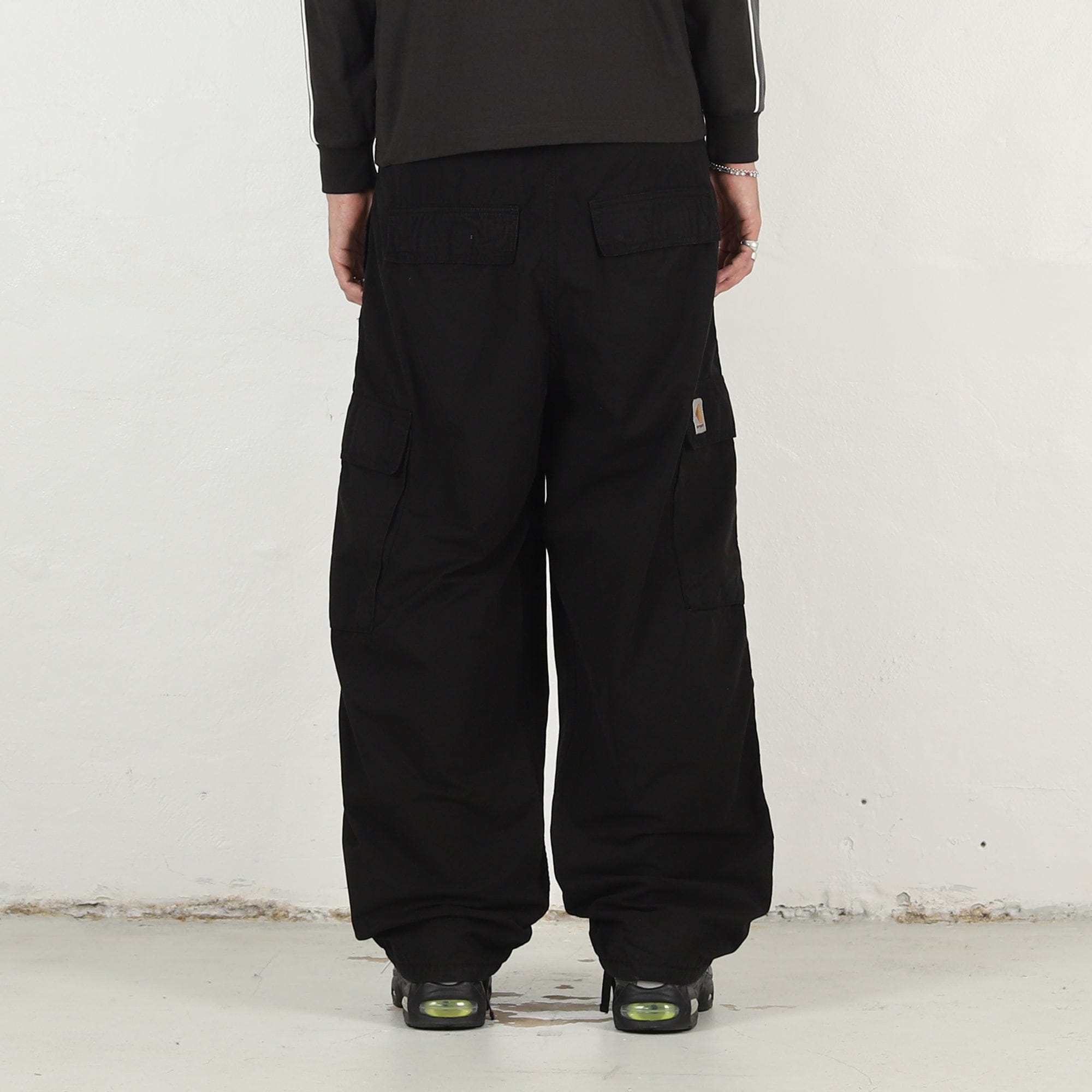Carhartt WIP Kade Cargo Pant - Black garment dyed