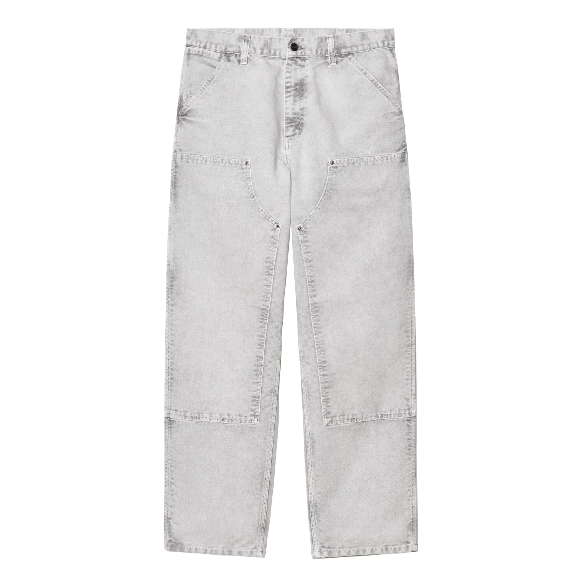 Carhartt WIP Double Knee Pant - Black chalk wash