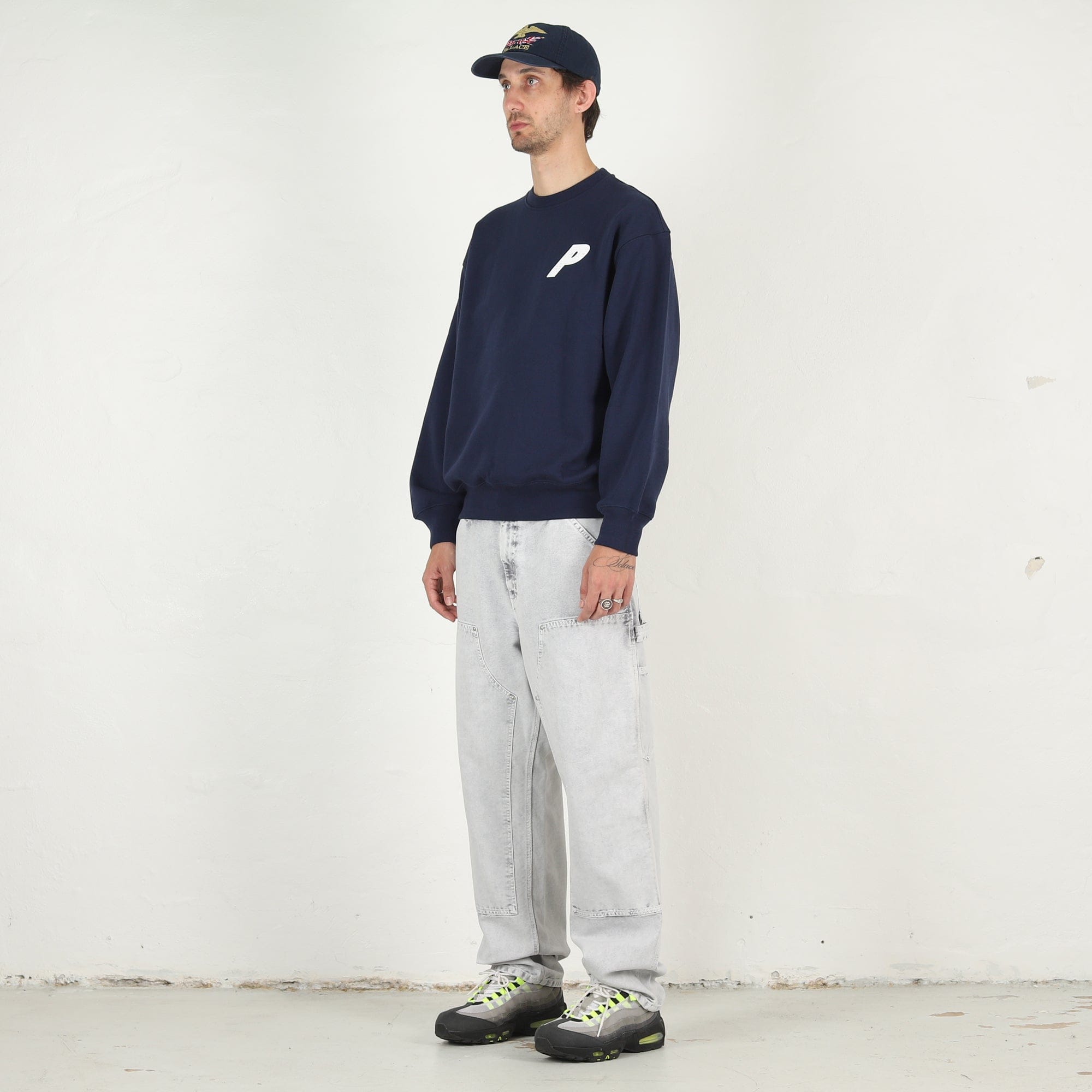 Carhartt WIP Double Knee Pant - Black chalk wash