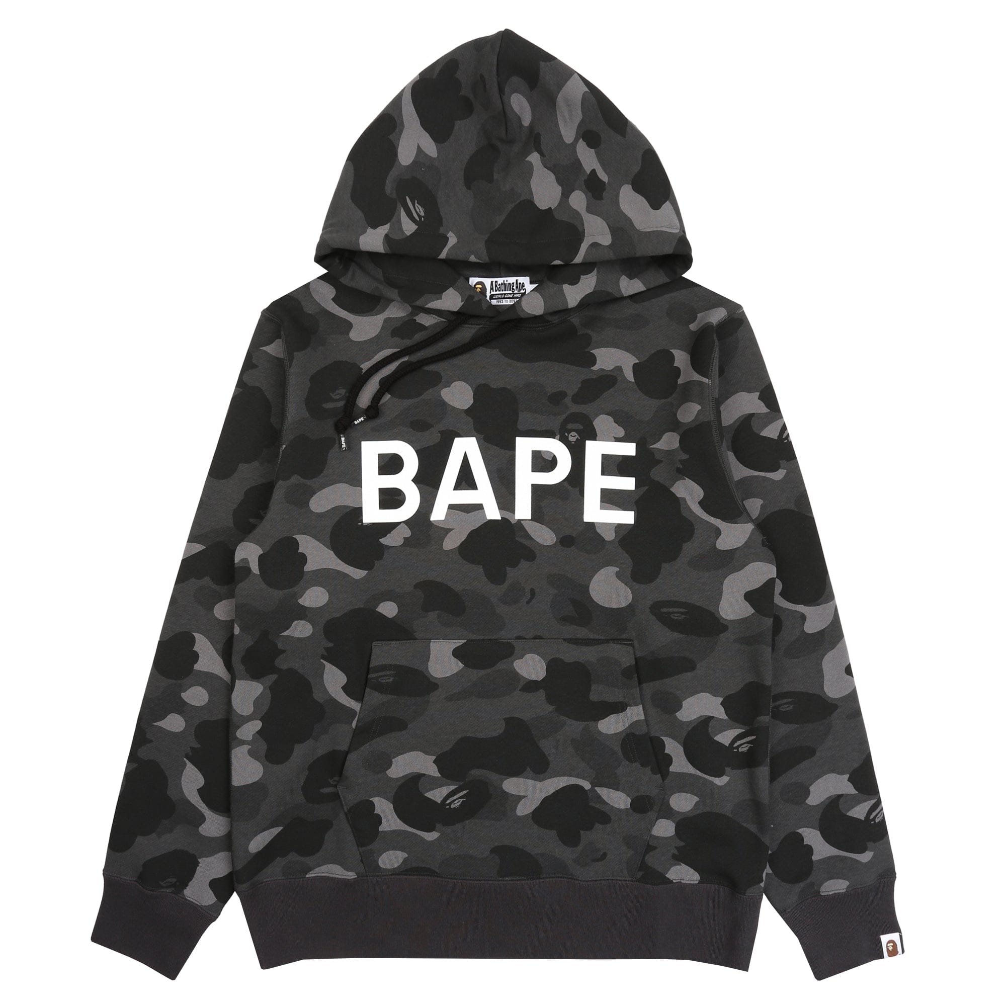 BAPE Color Camo Bape Pullover Hoodie - Black