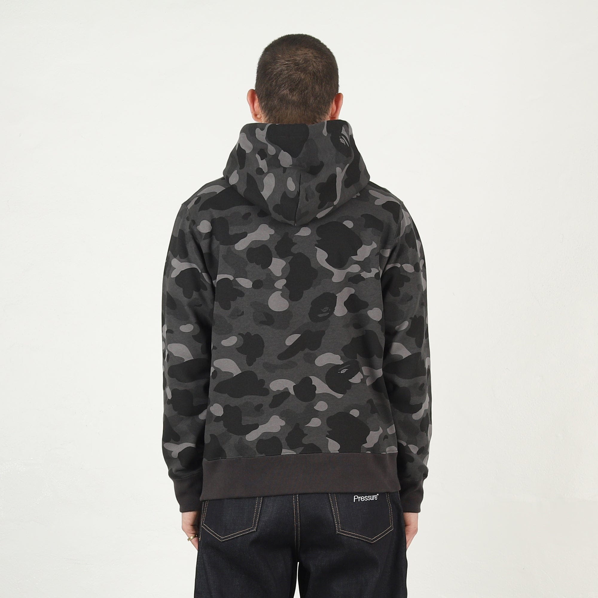 BAPE Color Camo Bape Pullover Hoodie - Black