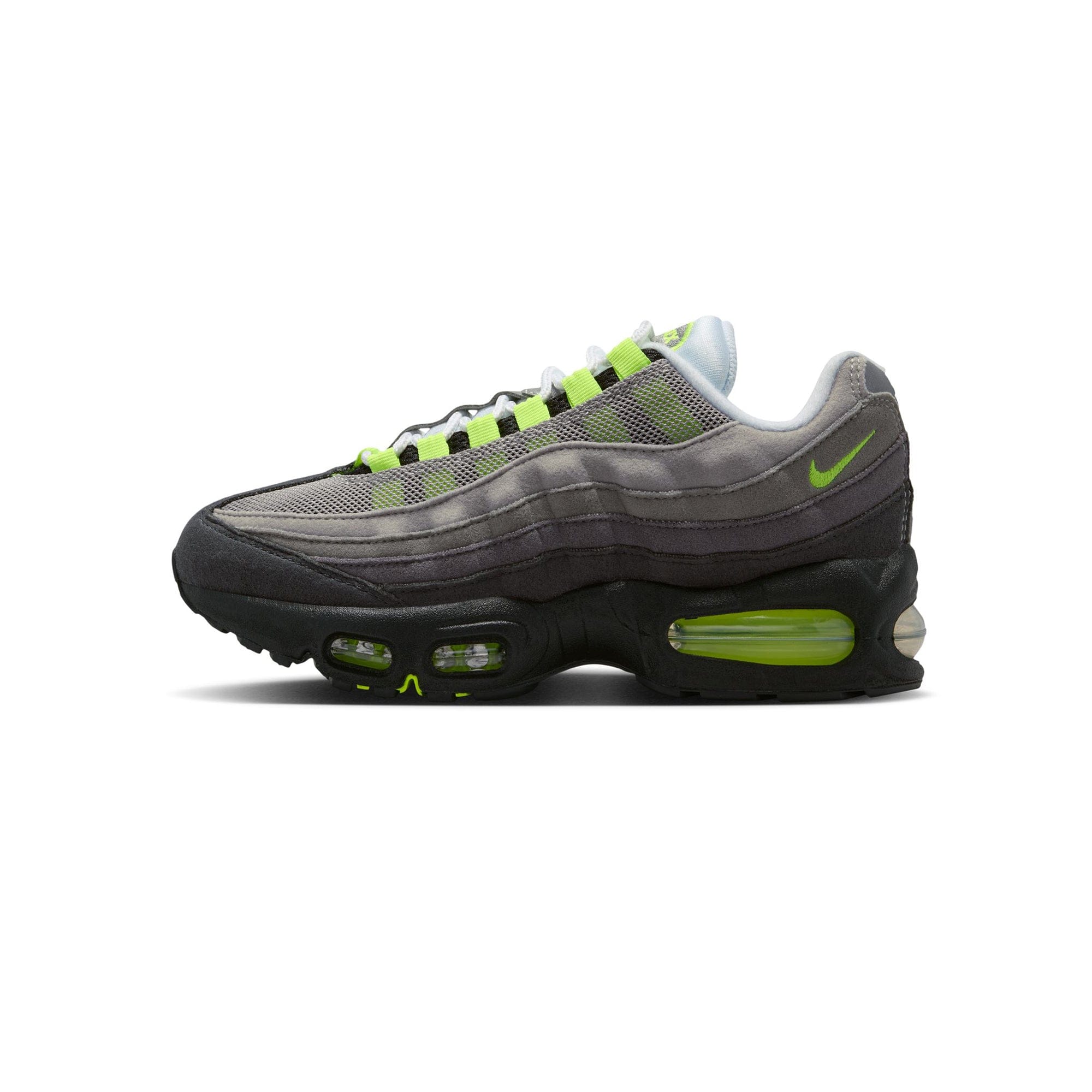Nike Air Max 95 BB S (GS) - Black/Neon Yellow