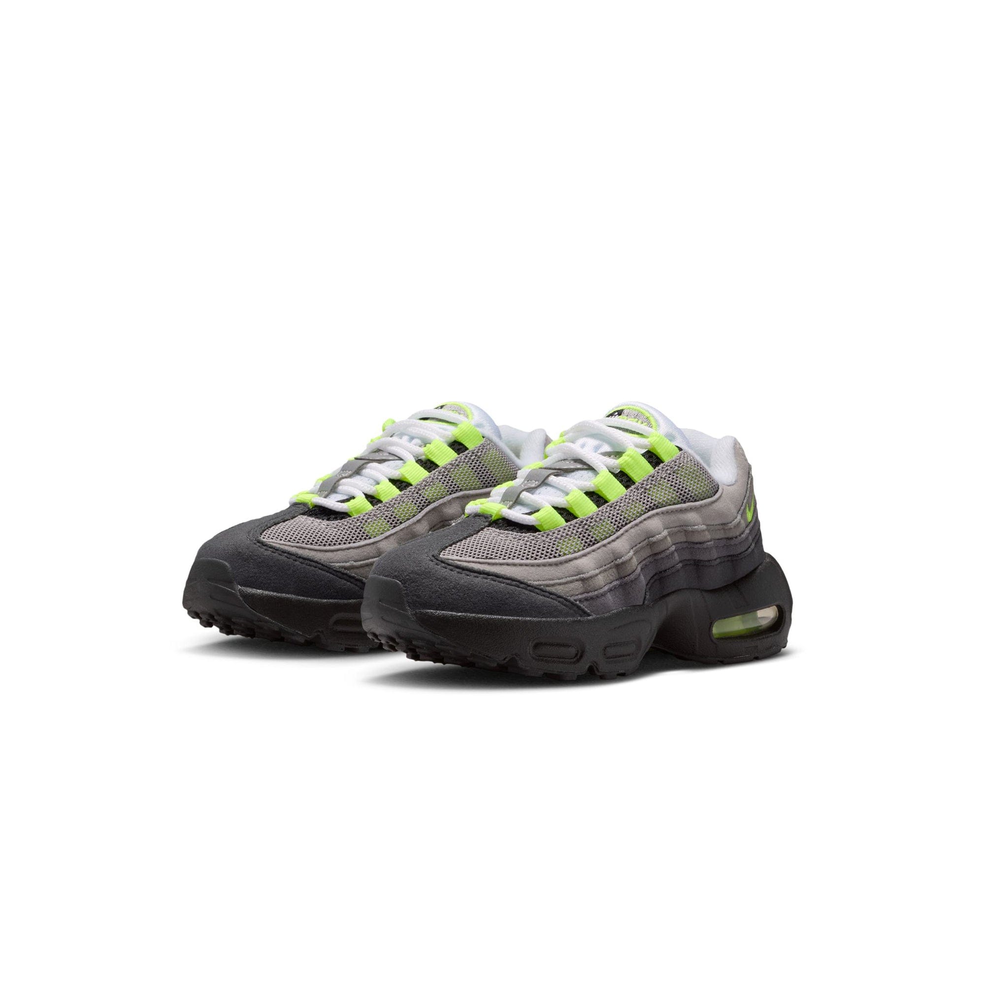 Nike Air Max 95 S (PS) - Black/Neon Yellow
