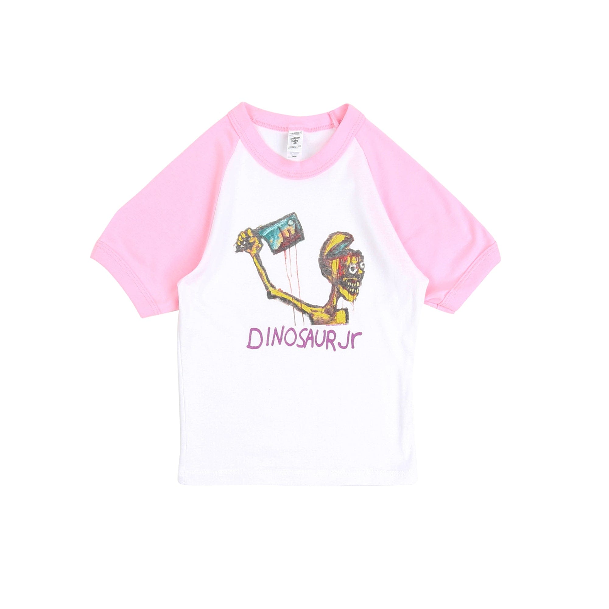 JERKS™ Start Choppin' Raglan Baby Tee - Pink