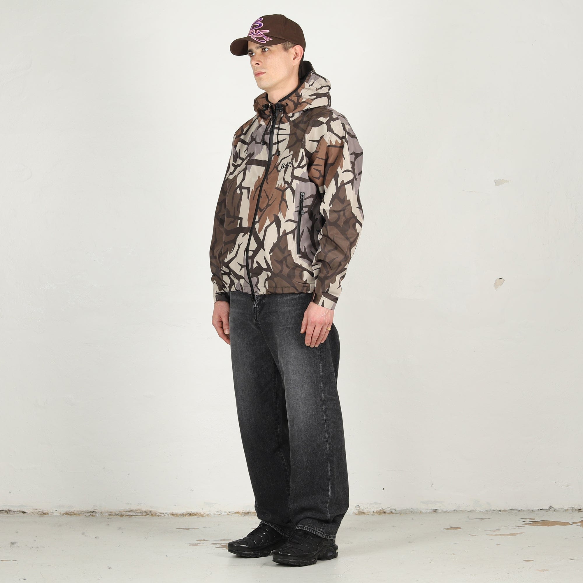 Bott Camo Shell Jacket - Brown