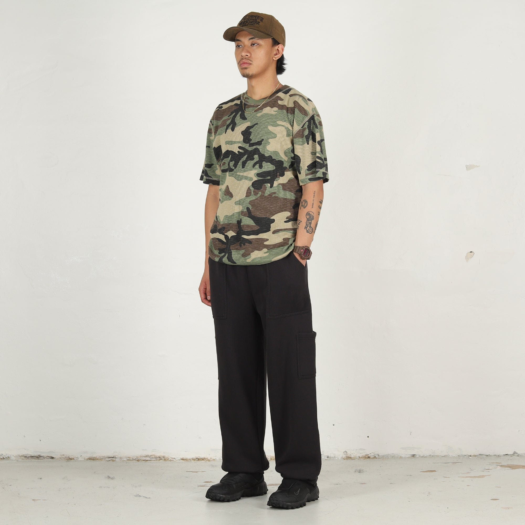 Stussy Utility Fleece Pant- Black