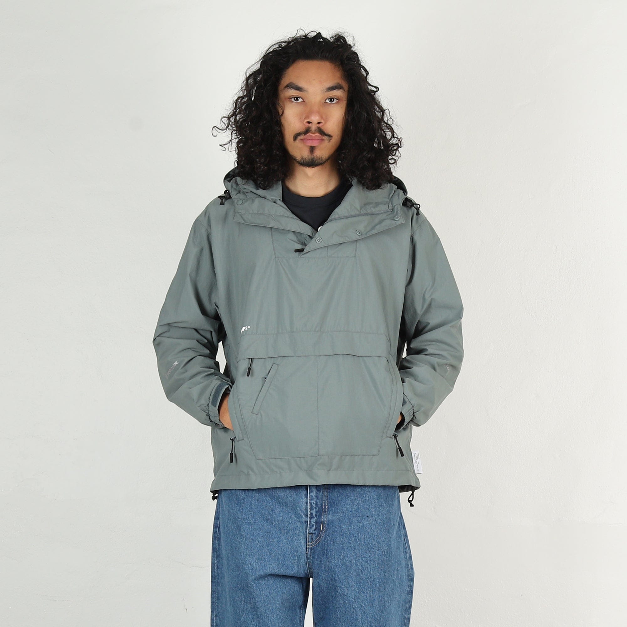 Wtaps Sbs Jacket Nylon Tussah Pertex - Grey Price in Oman