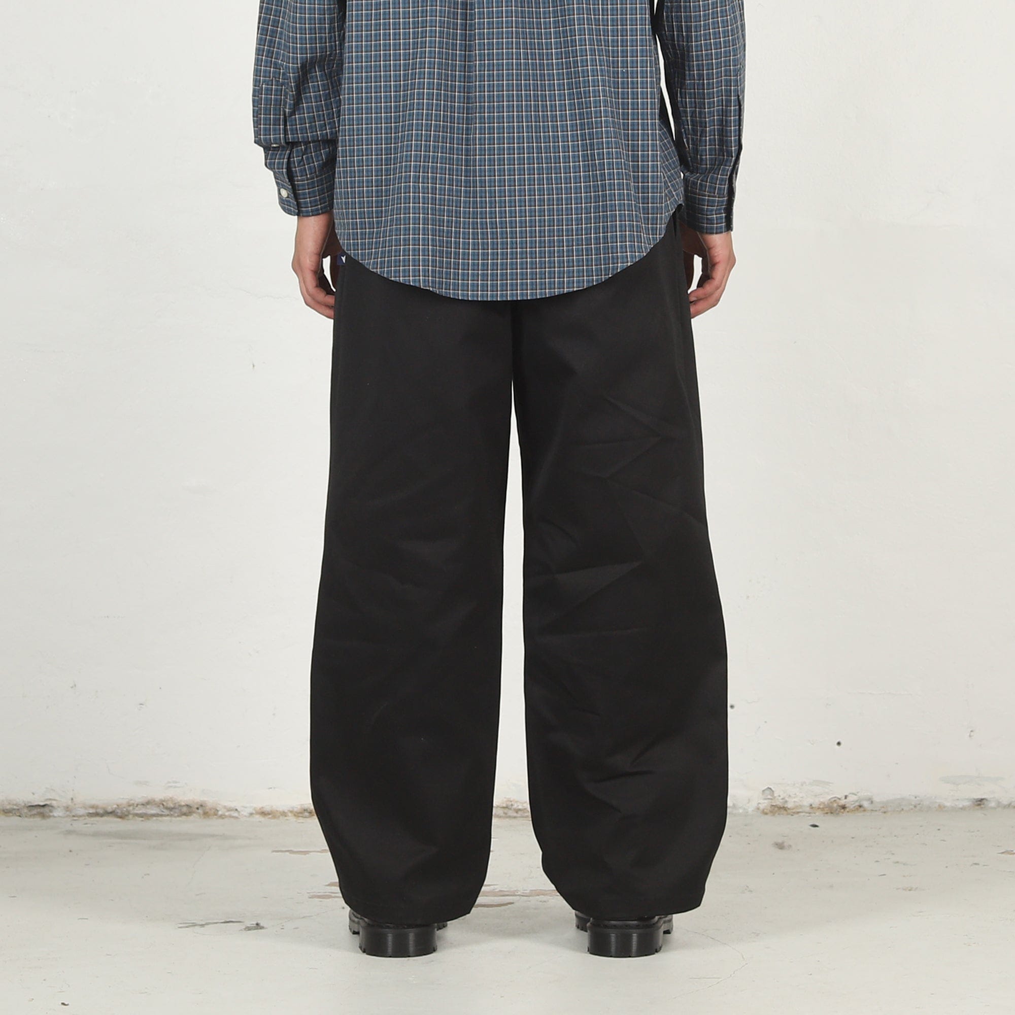 Descendant SF Twill Wide Trousers - Black