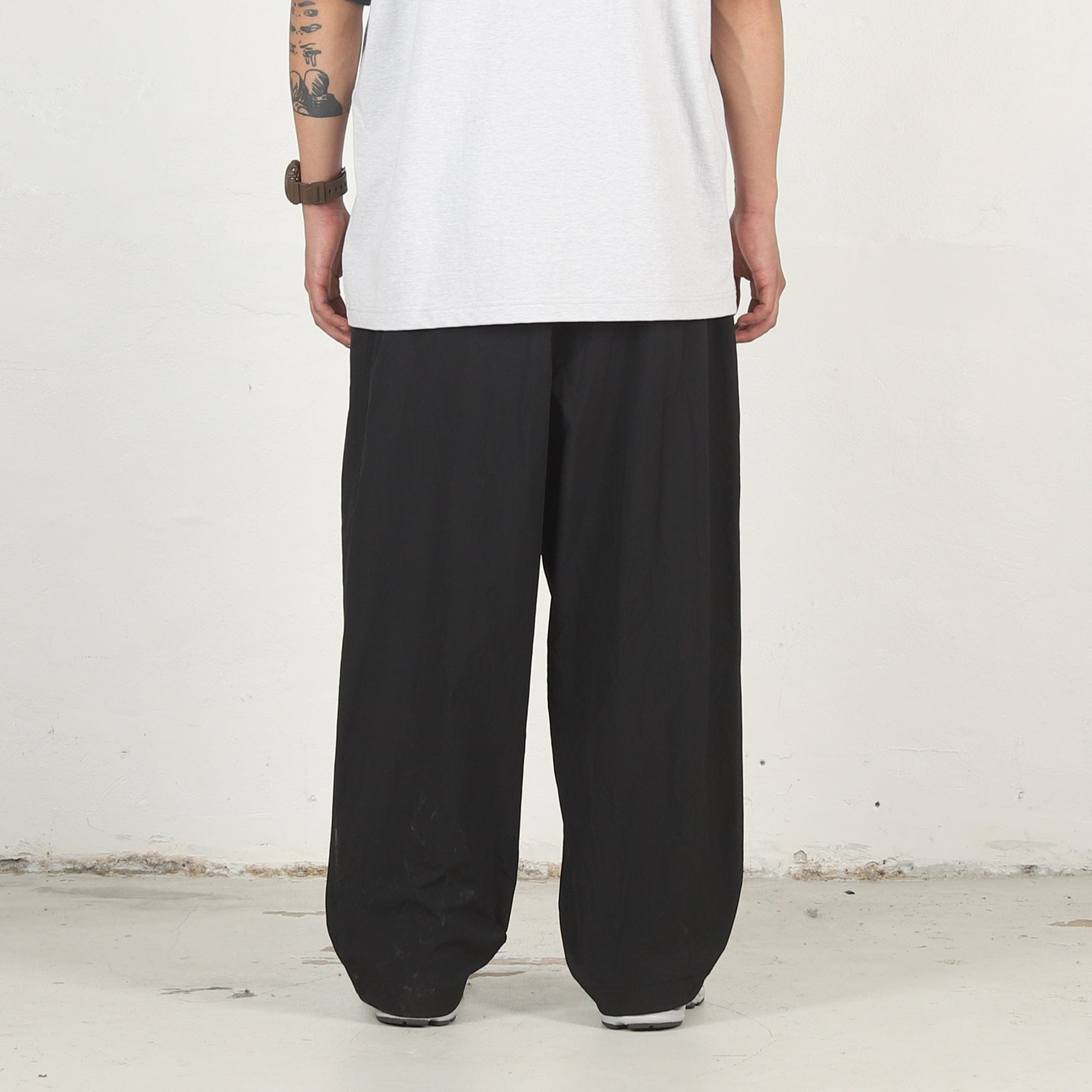 CDG HOMME Polyester Weather Pants - Black