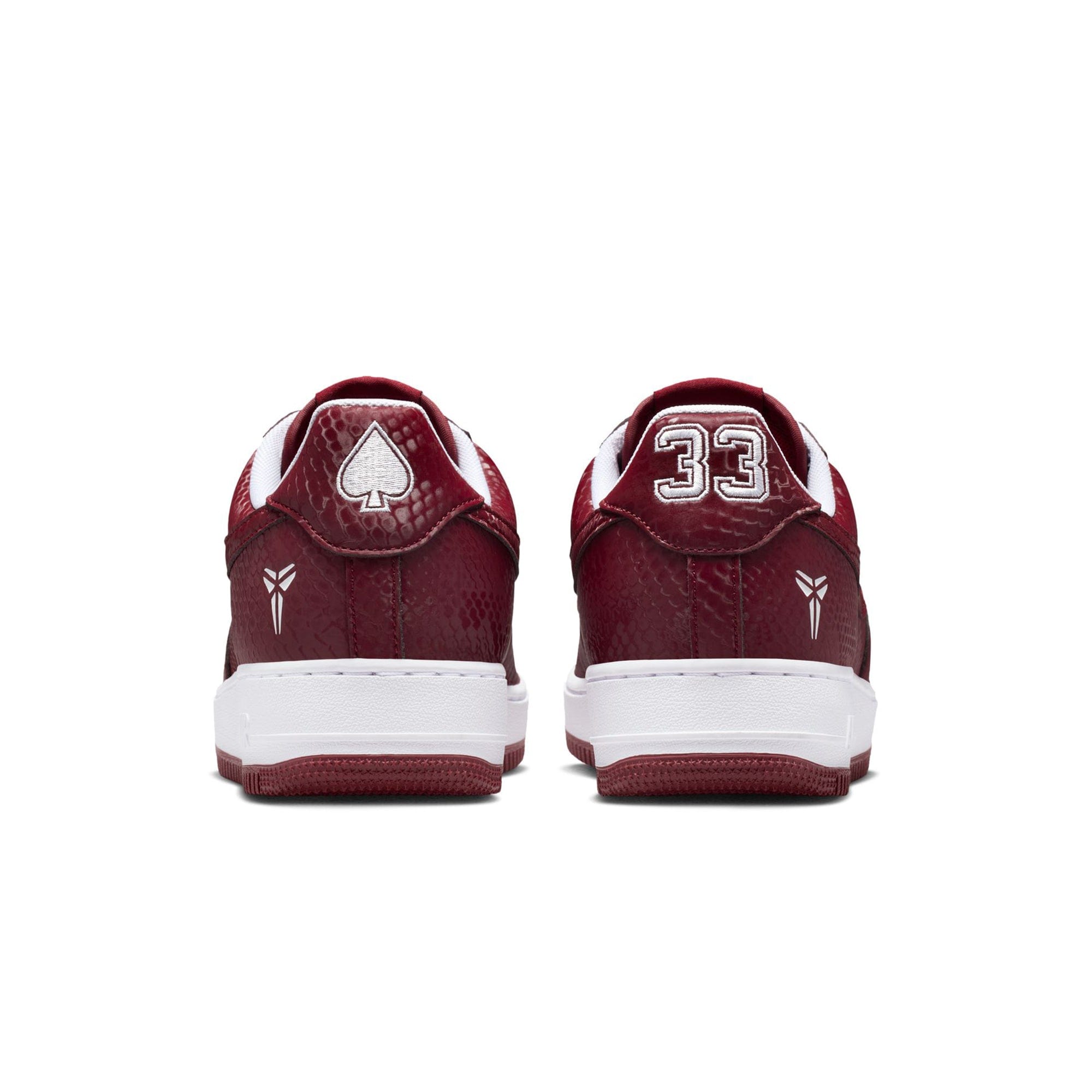 Nike Kobe Air Force 1 Low - Lower Merion - Team Red