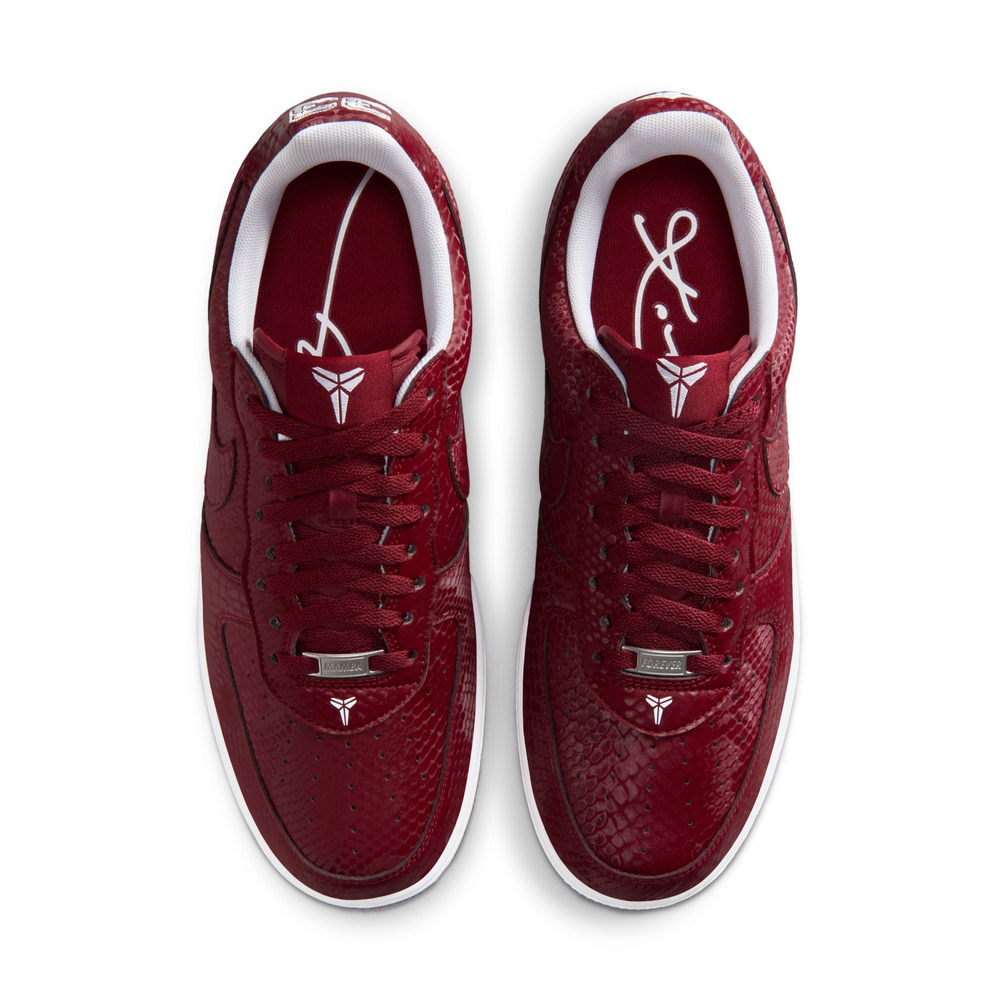 Nike Kobe Air Force 1 Low - Lower Merion - Team Red