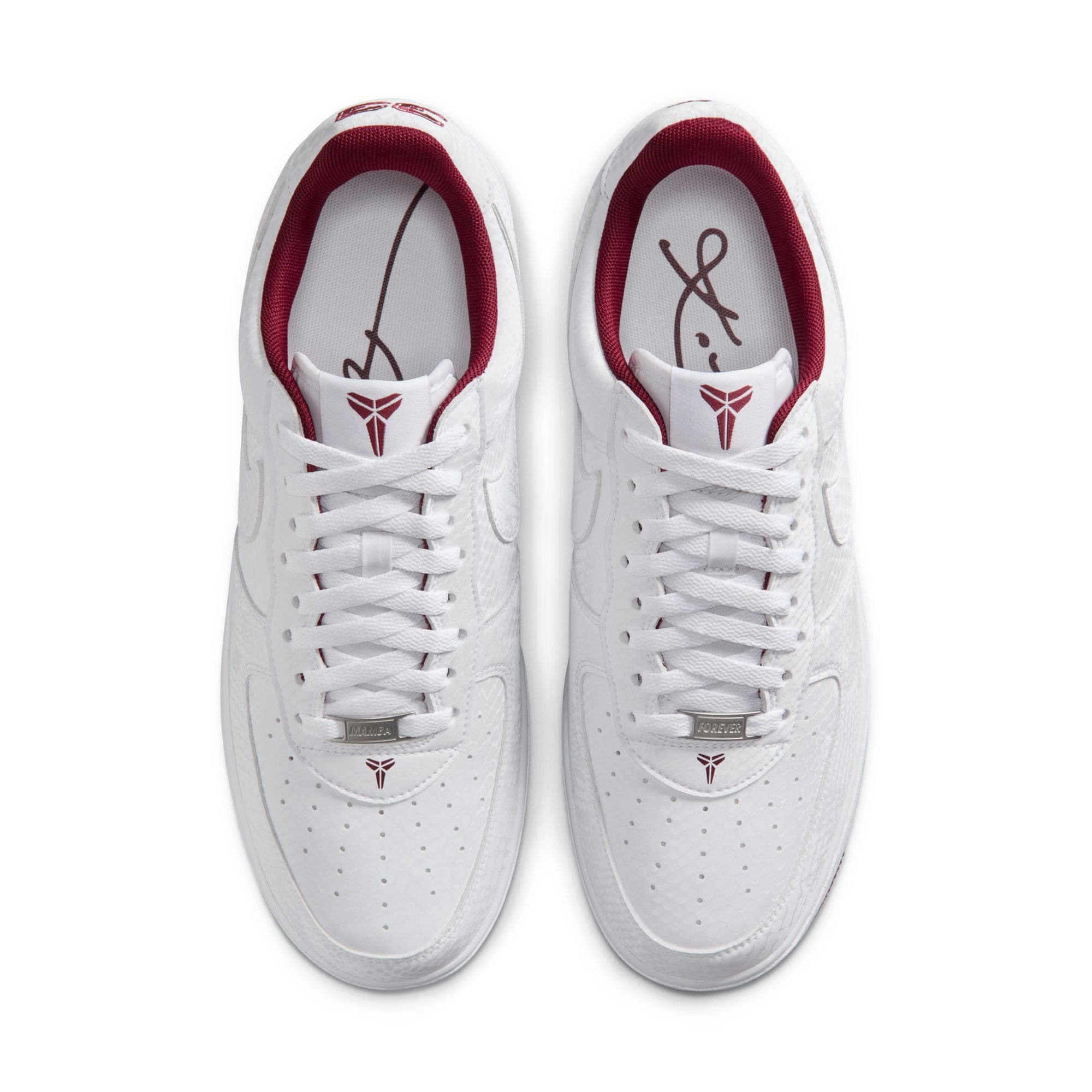 Nike Kobe Air Force 1 Low - Lower Merion - White