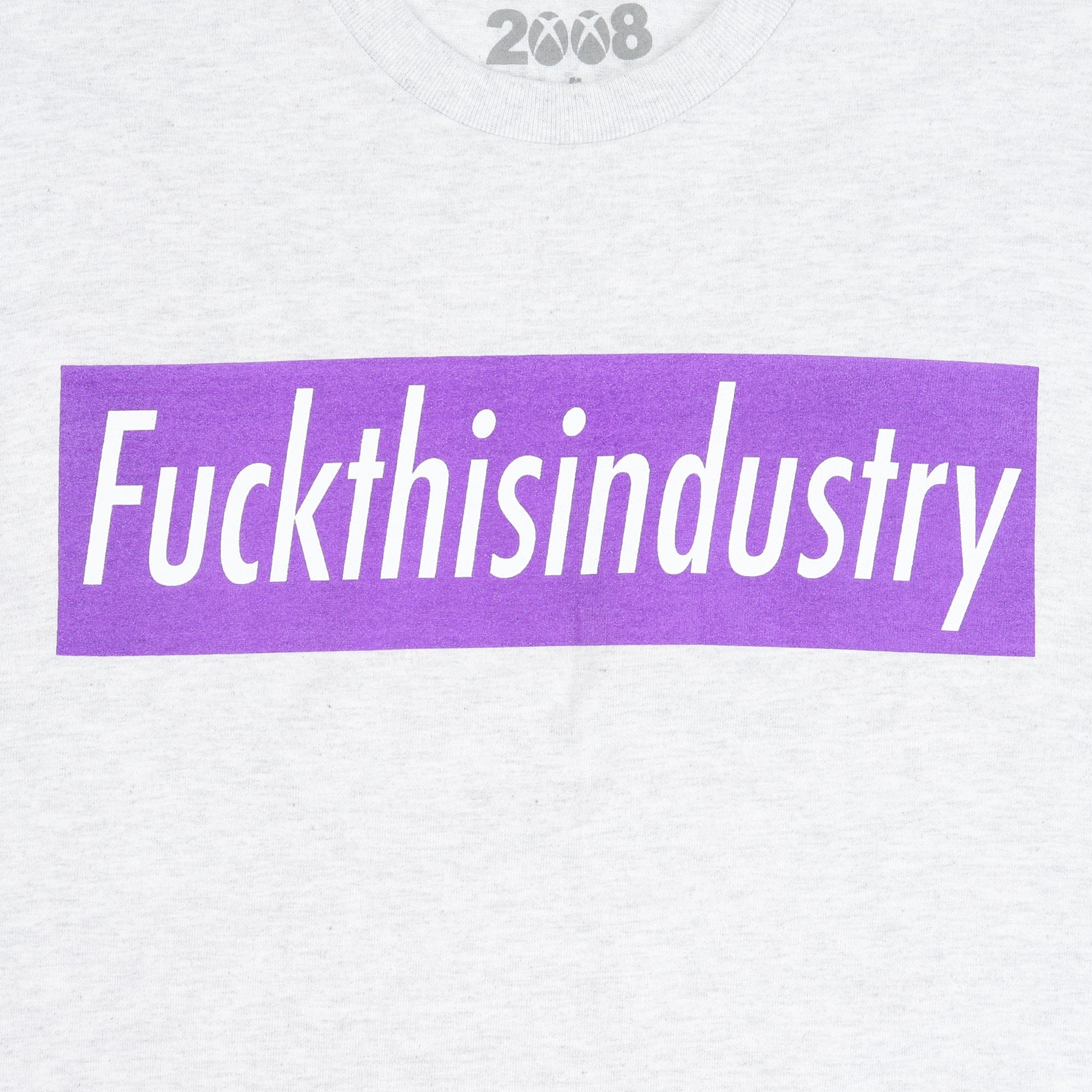 Fuck This Industry Trash Bogo Shirt - Ash Grey