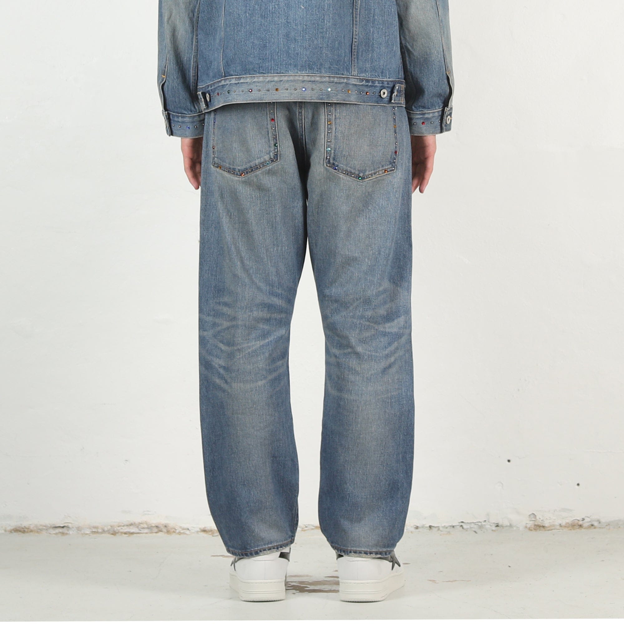 BAPE Color Stone 13 oz Denim Pants - Indigo