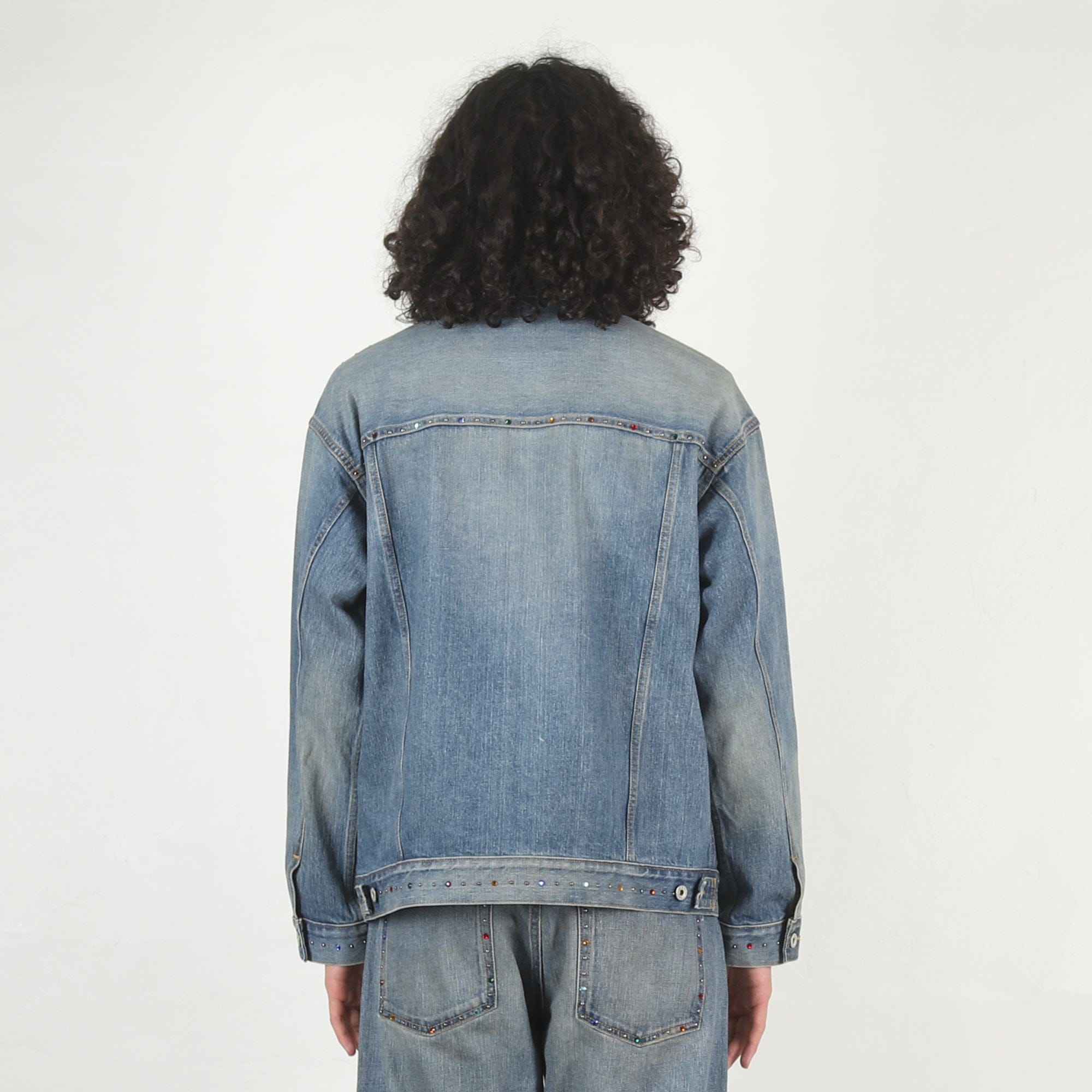 BAPE Color Stone Denim Jacket - Indigo