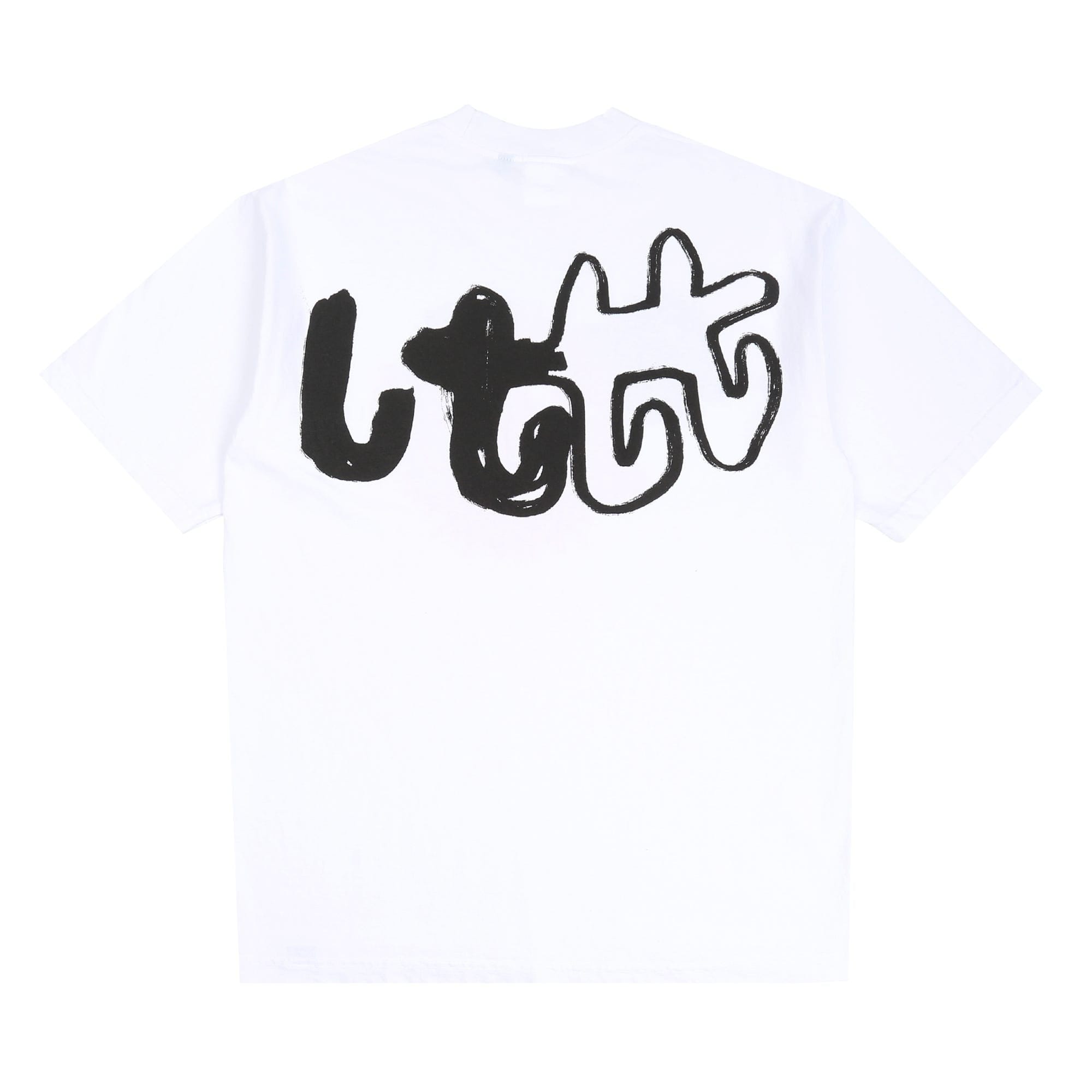Lttt b.Eautiful Puffy Fish T-Shirt - White