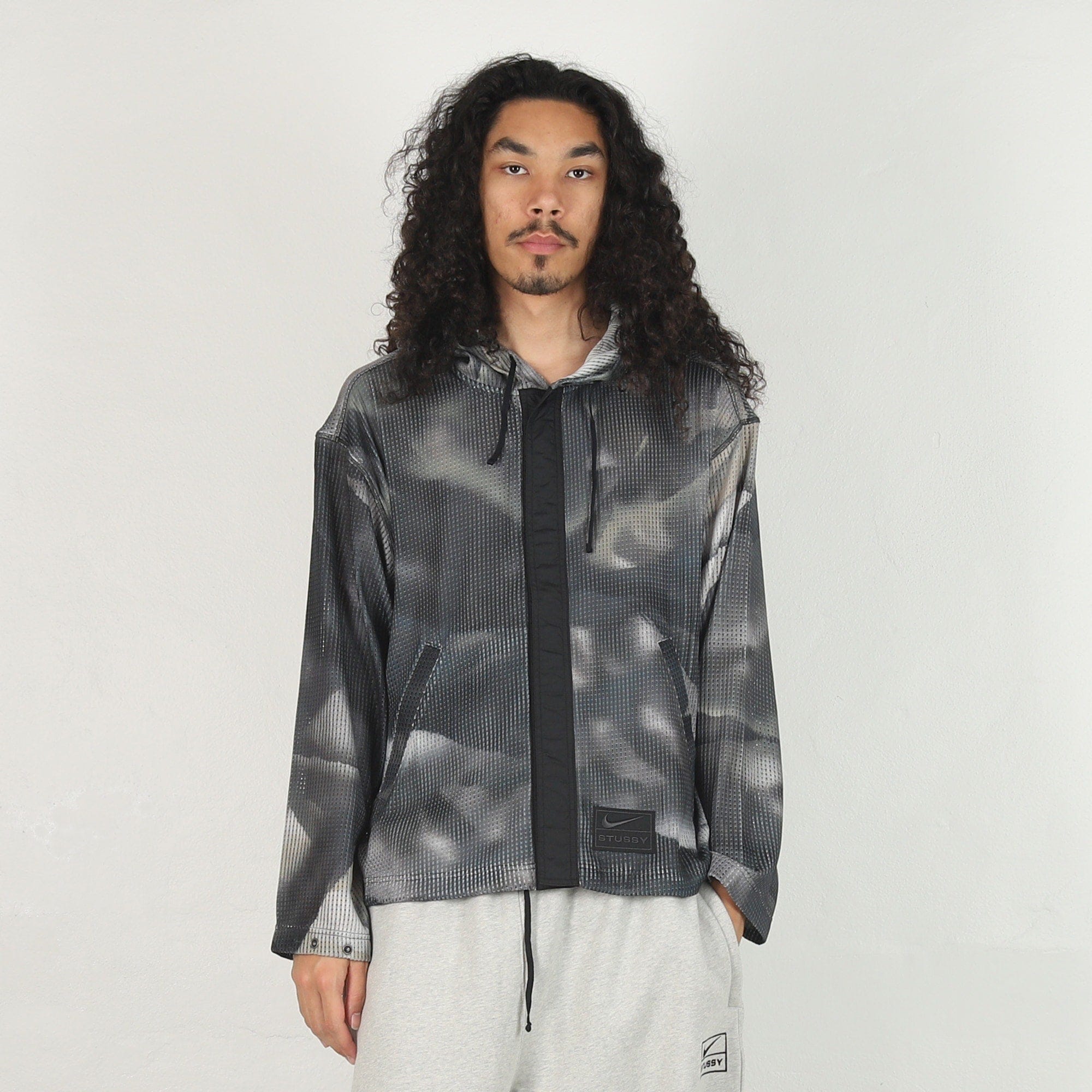 Nike Stüssy x Nike Mesh Hoodie - Multi/Anthracite
